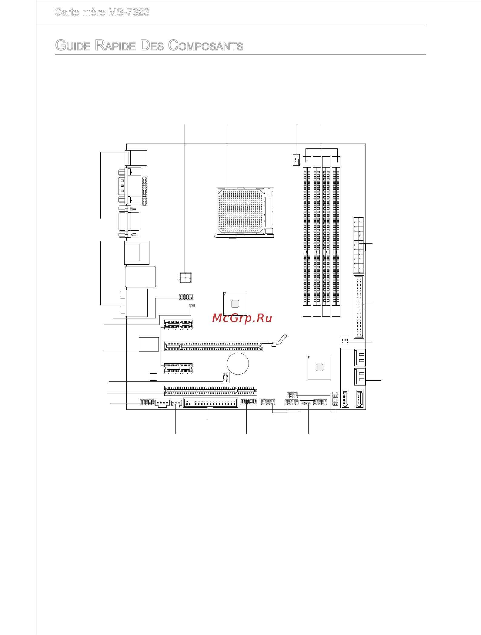 MSI 880GM-P51 [82/146] Omposants