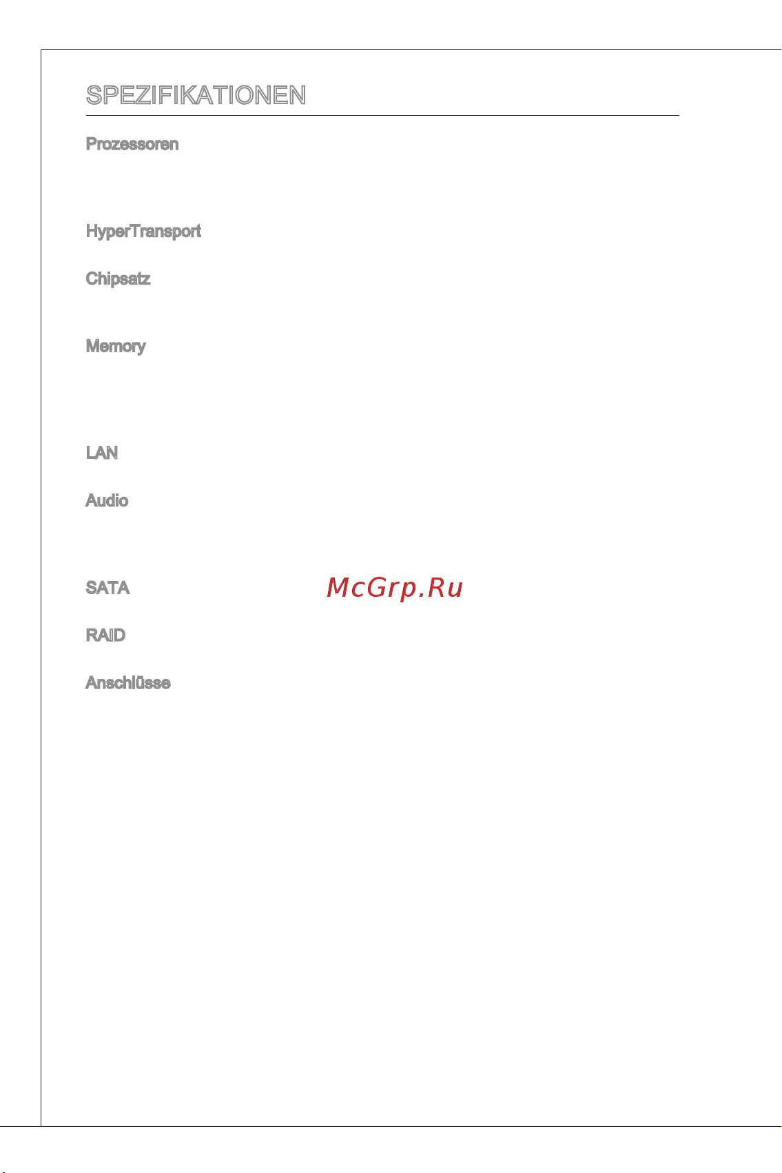 MSI 880GMA-E41 [70/169] Weitere cpu informationen finden sie unter http www msi com service cpu support