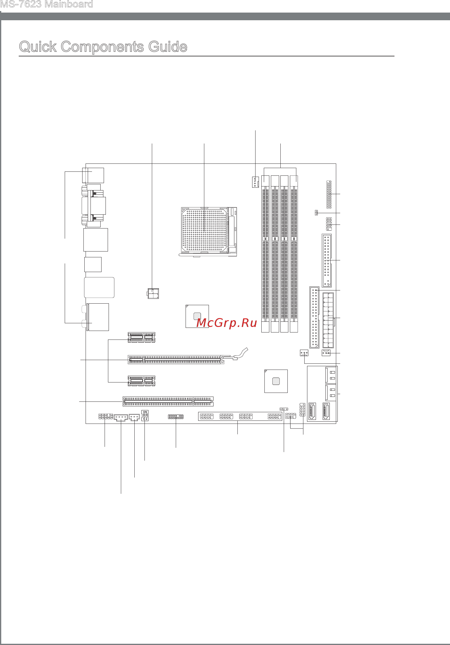 MSI 880GMA-E45 [14/146] Quick components guide