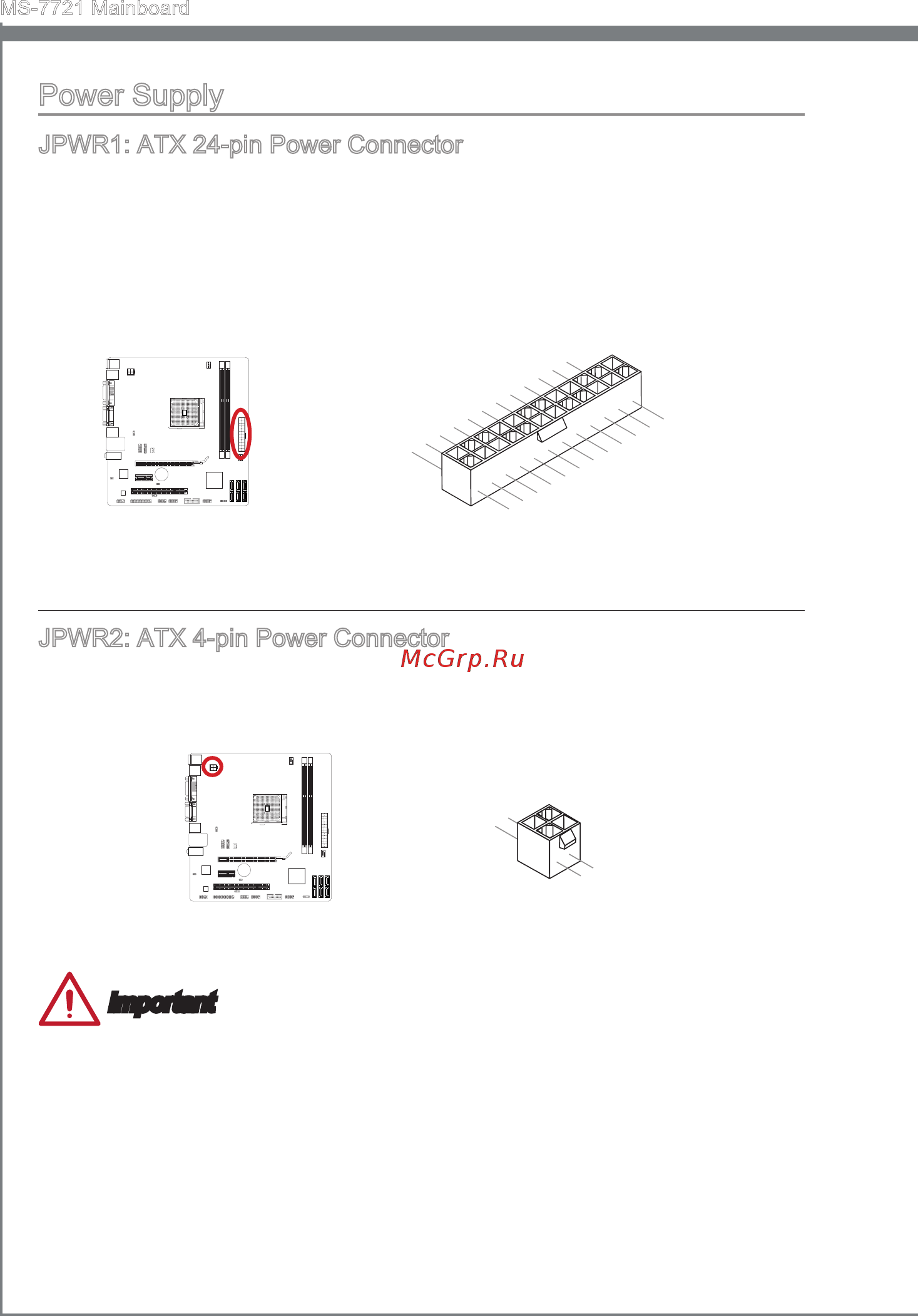 MSI FM2-A85XMA-P33 [24/160] Power supply