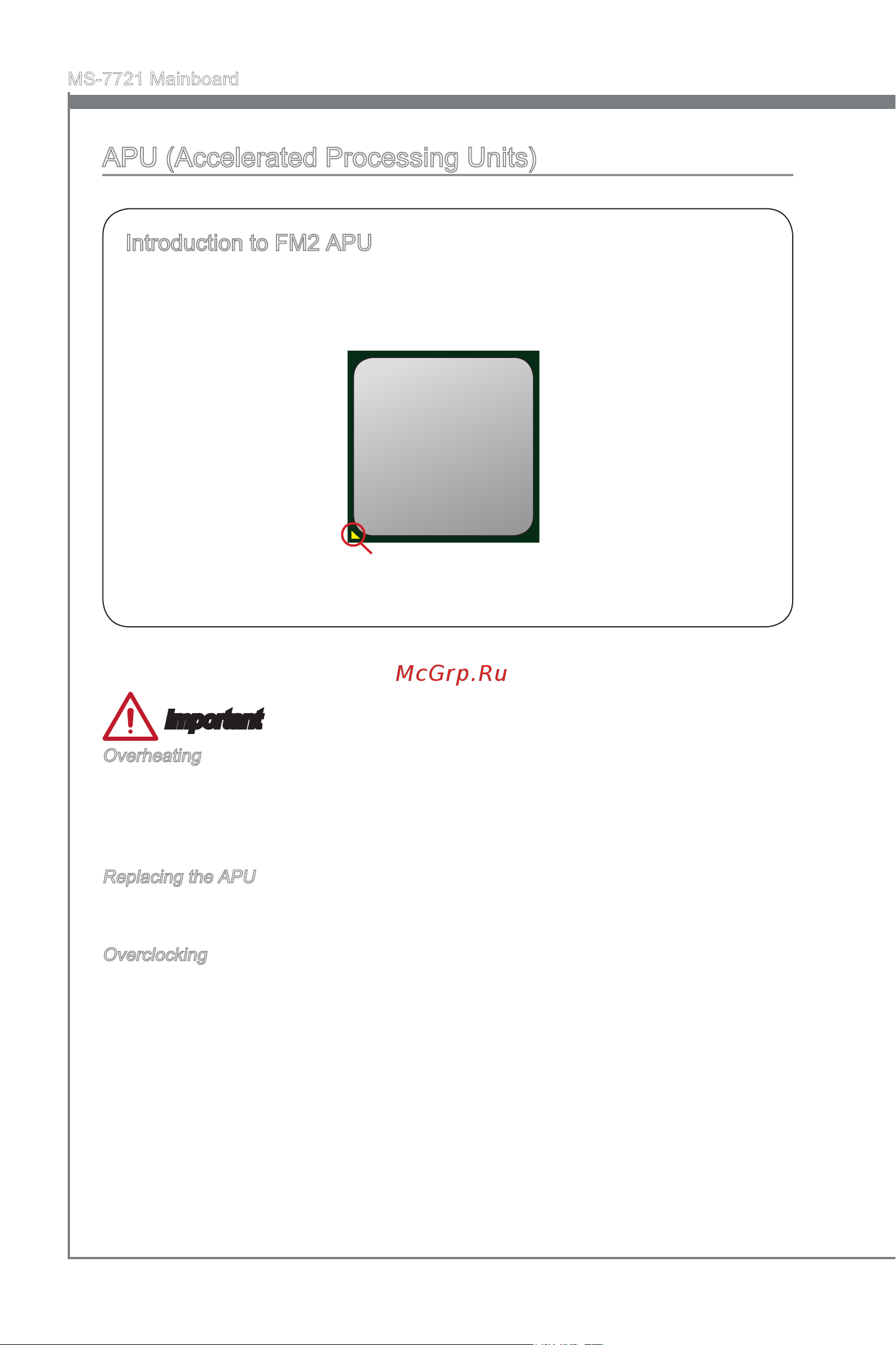 MSI FM2-A75MA-E35 [20/164] Apu accelerated process ng un ts