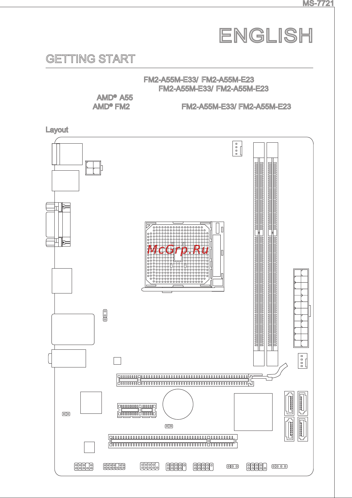 MSI FM2-A55M-E33 [13/204] Getting start