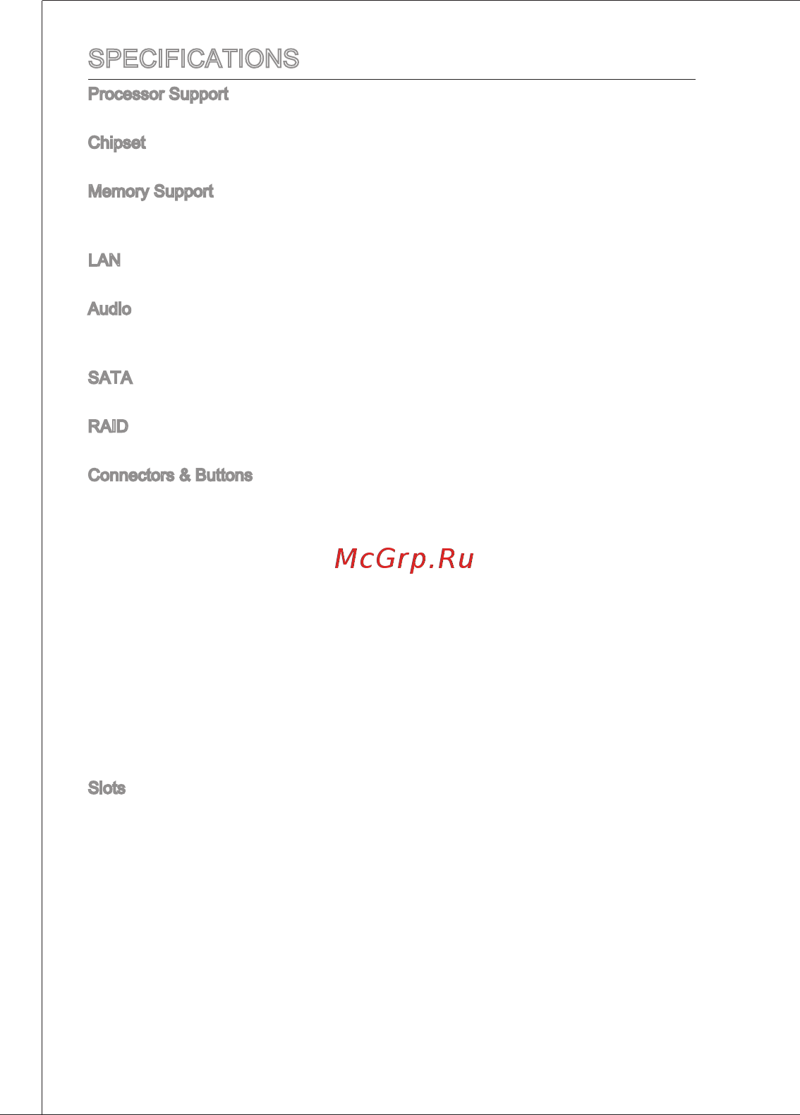 MSI FM2-A55M-E33 [14/204] Specifications