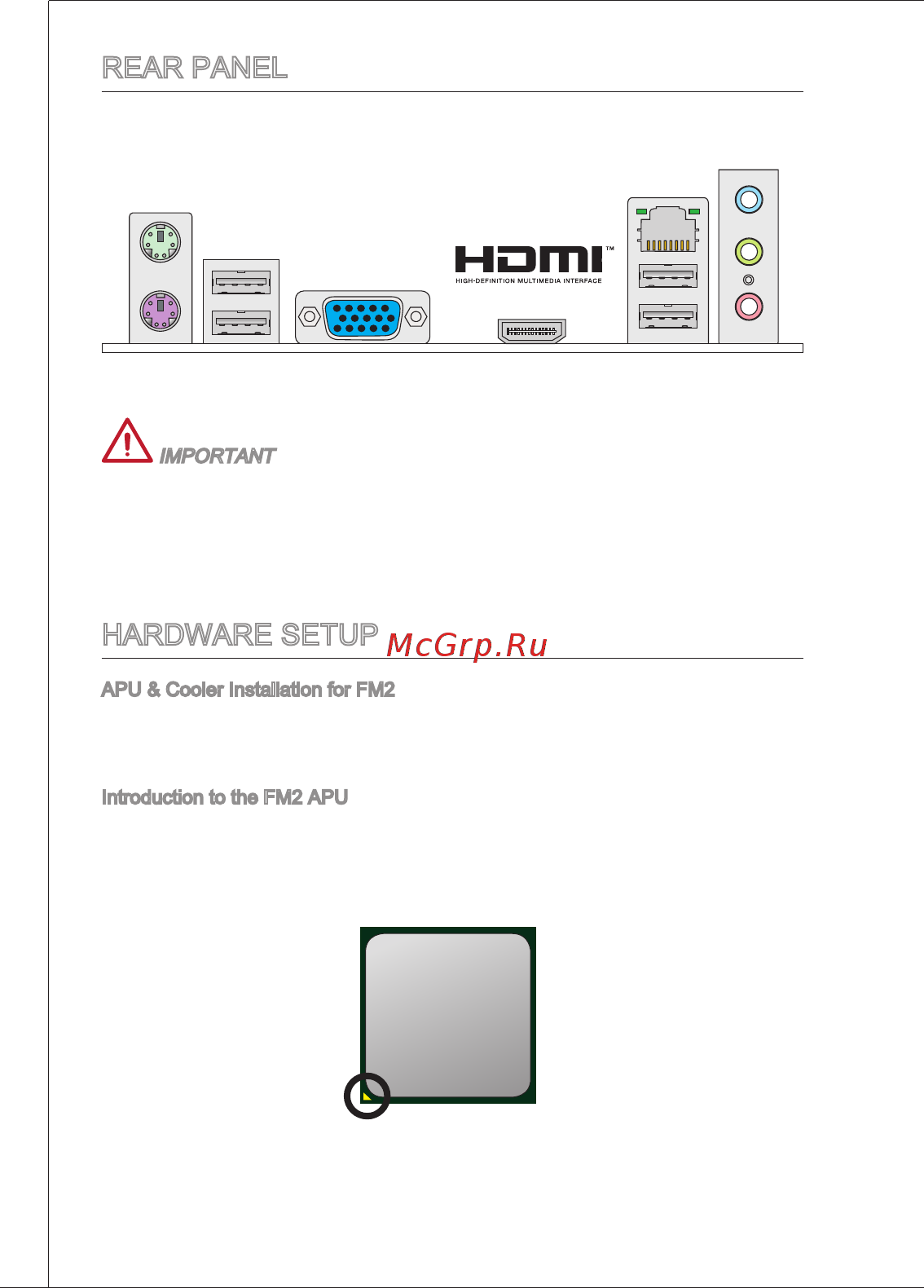 MSI FM2-A55M-E33 [16/204] Rear panel
