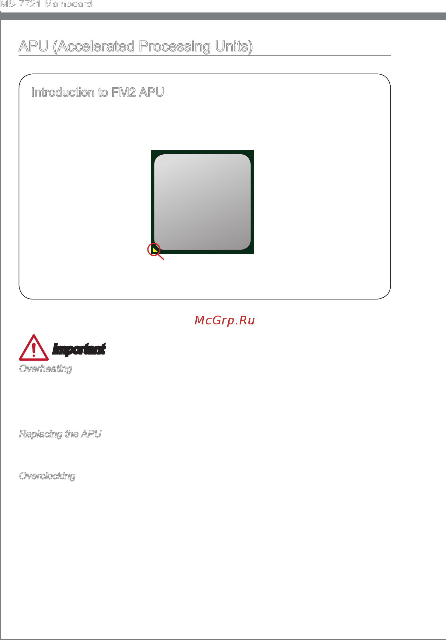 MSI FM2-A55M-E35 [20/164] Apu accelerated process ng un ts