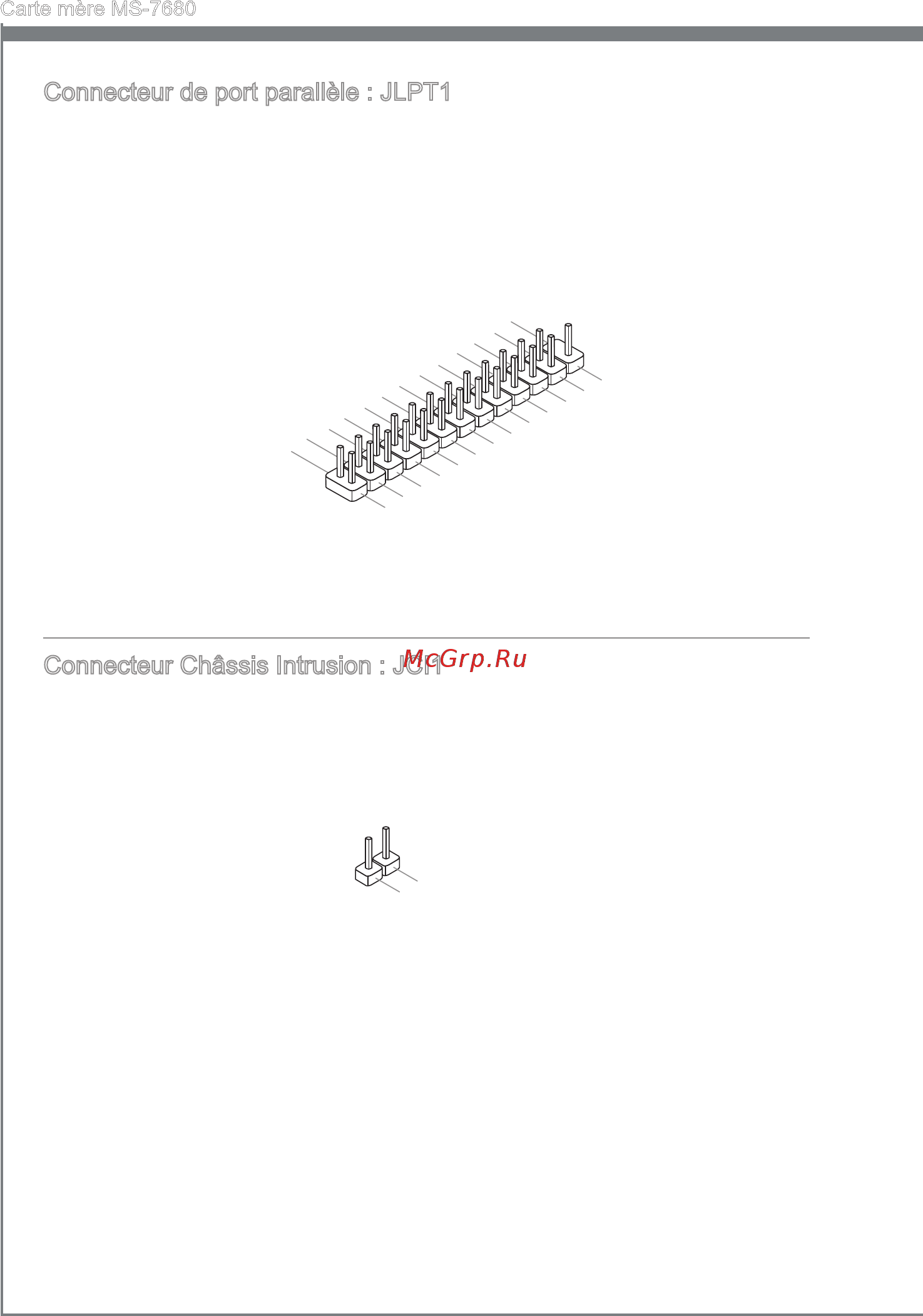 MSI H61M-E33 (B3) [94/138] Connecteur châssis intrusion jci1