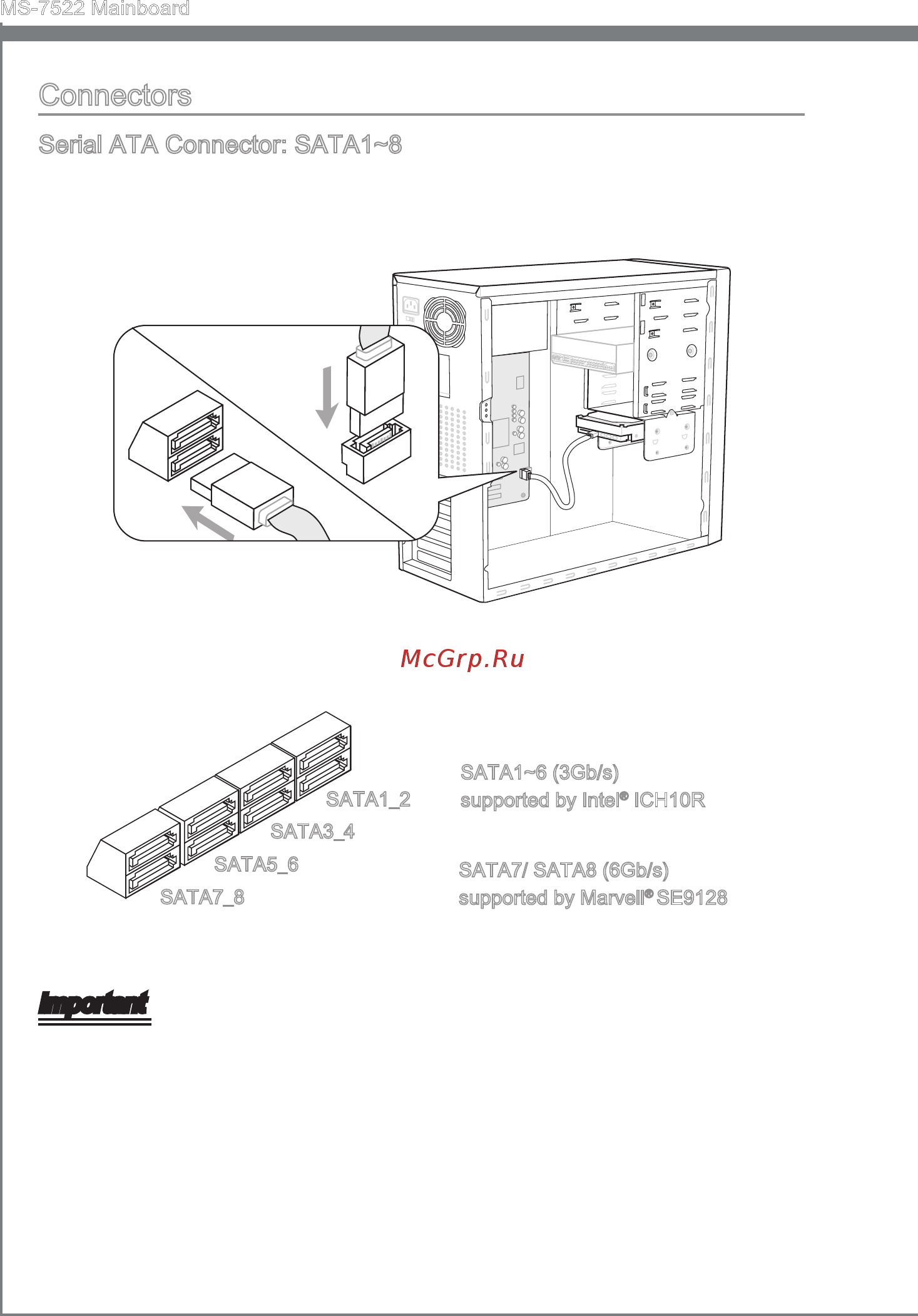 MSI X58A-GD65 [26/162] Connectors