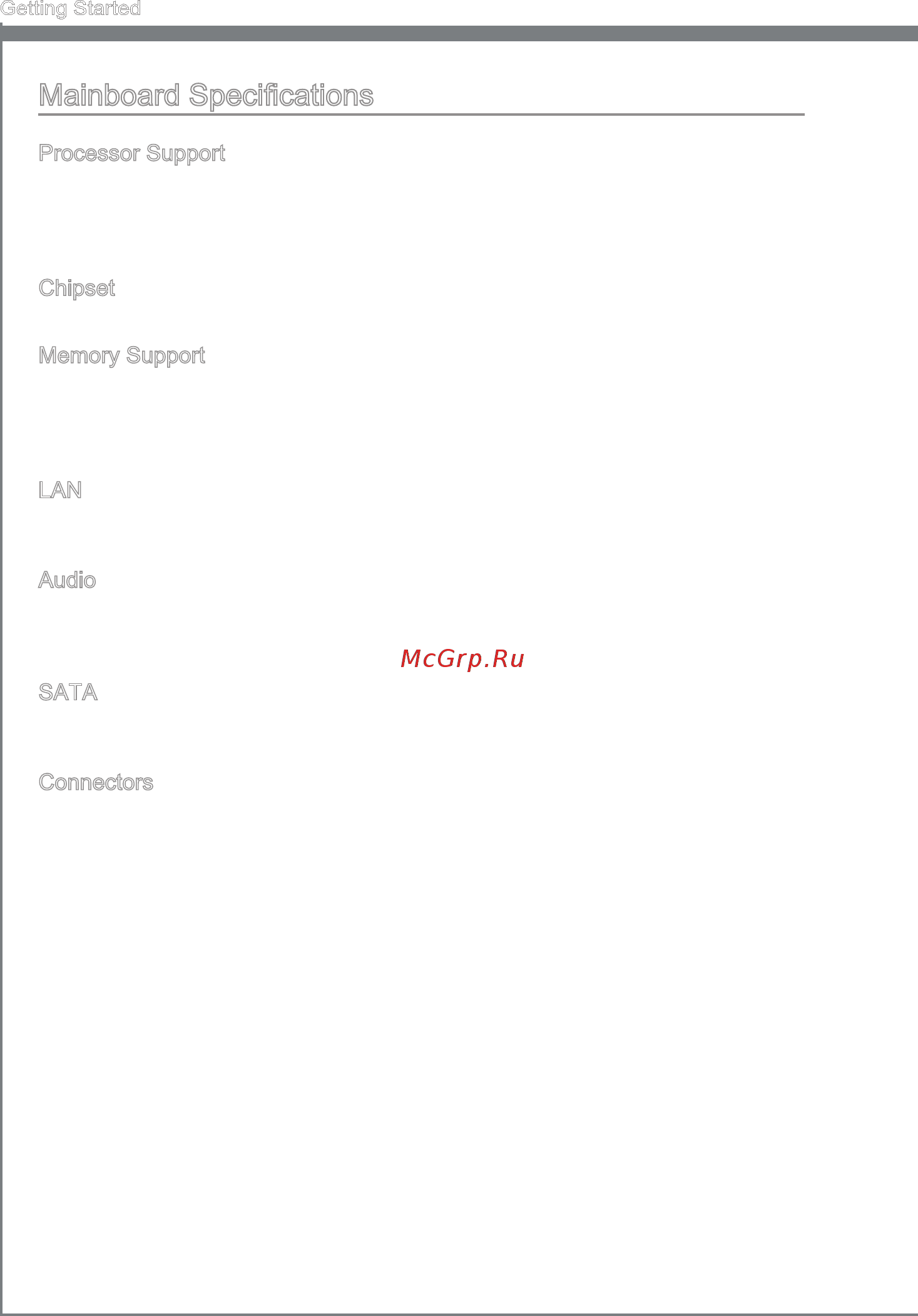 MSI H61MA-E35 (B3) [10/58] Connectors