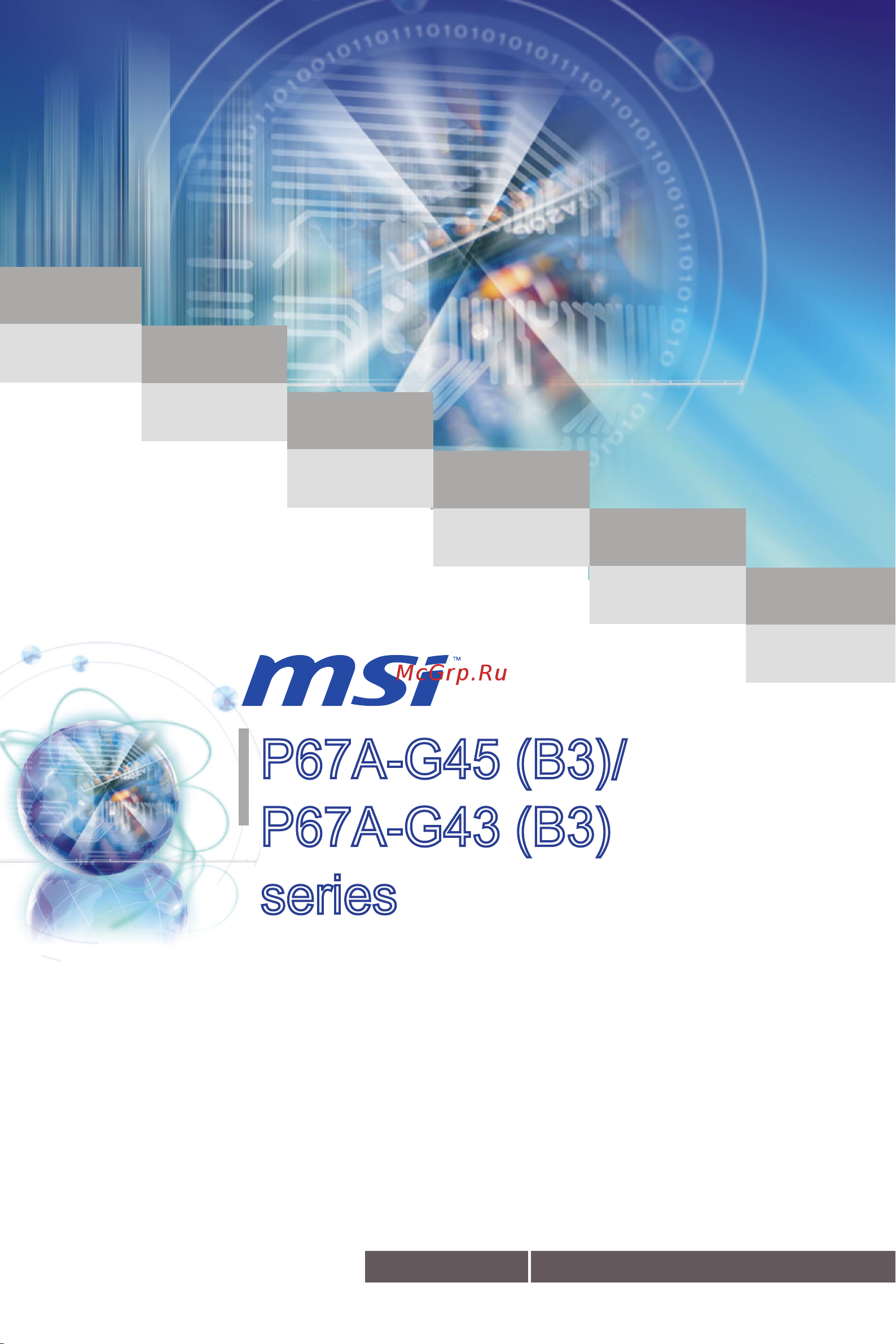 MSI P67A-G43 (B3) Инструкция по эксплуатации онлайн