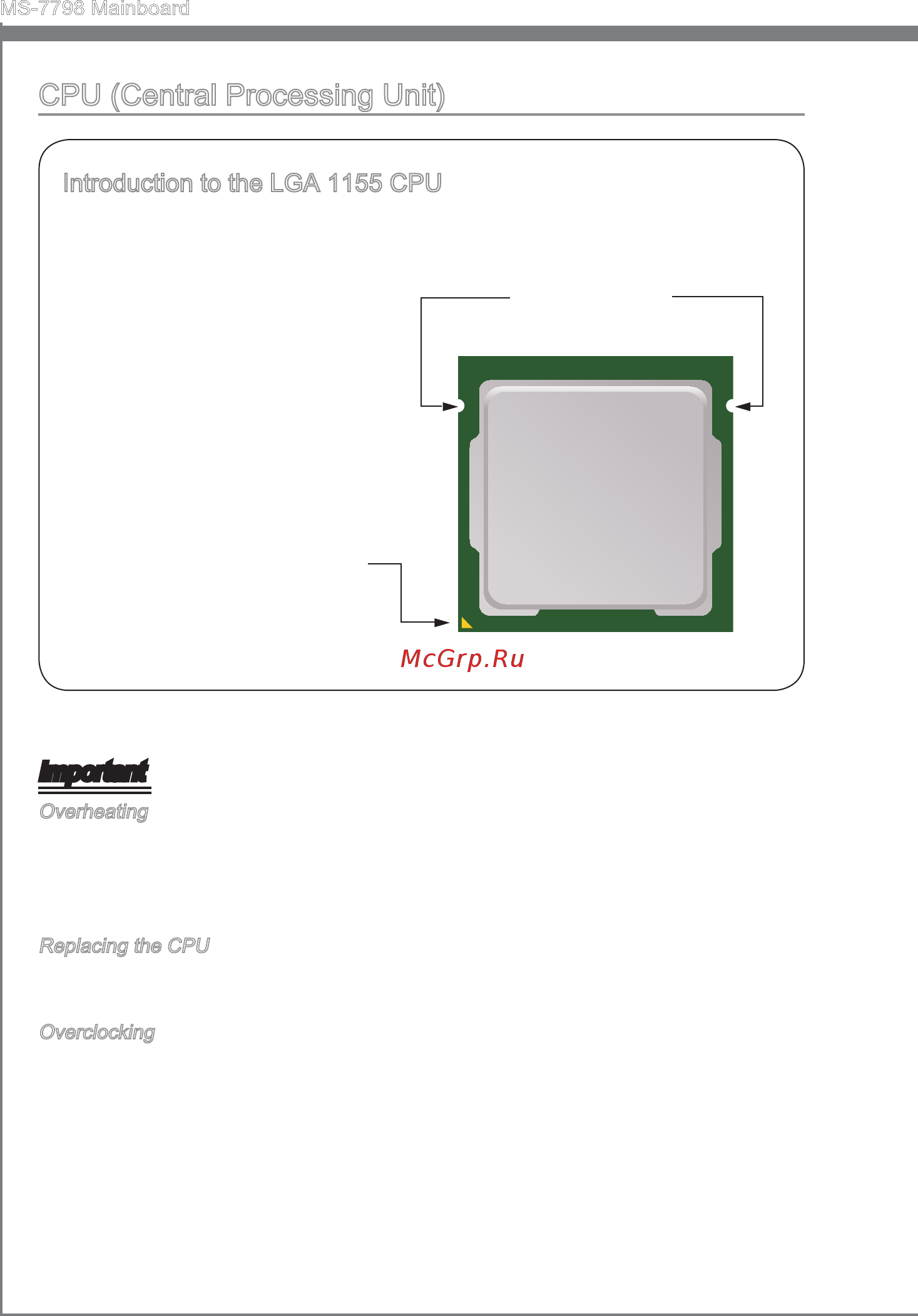 MSI B75MA-P45 [18/162] Cpu central process ng un t