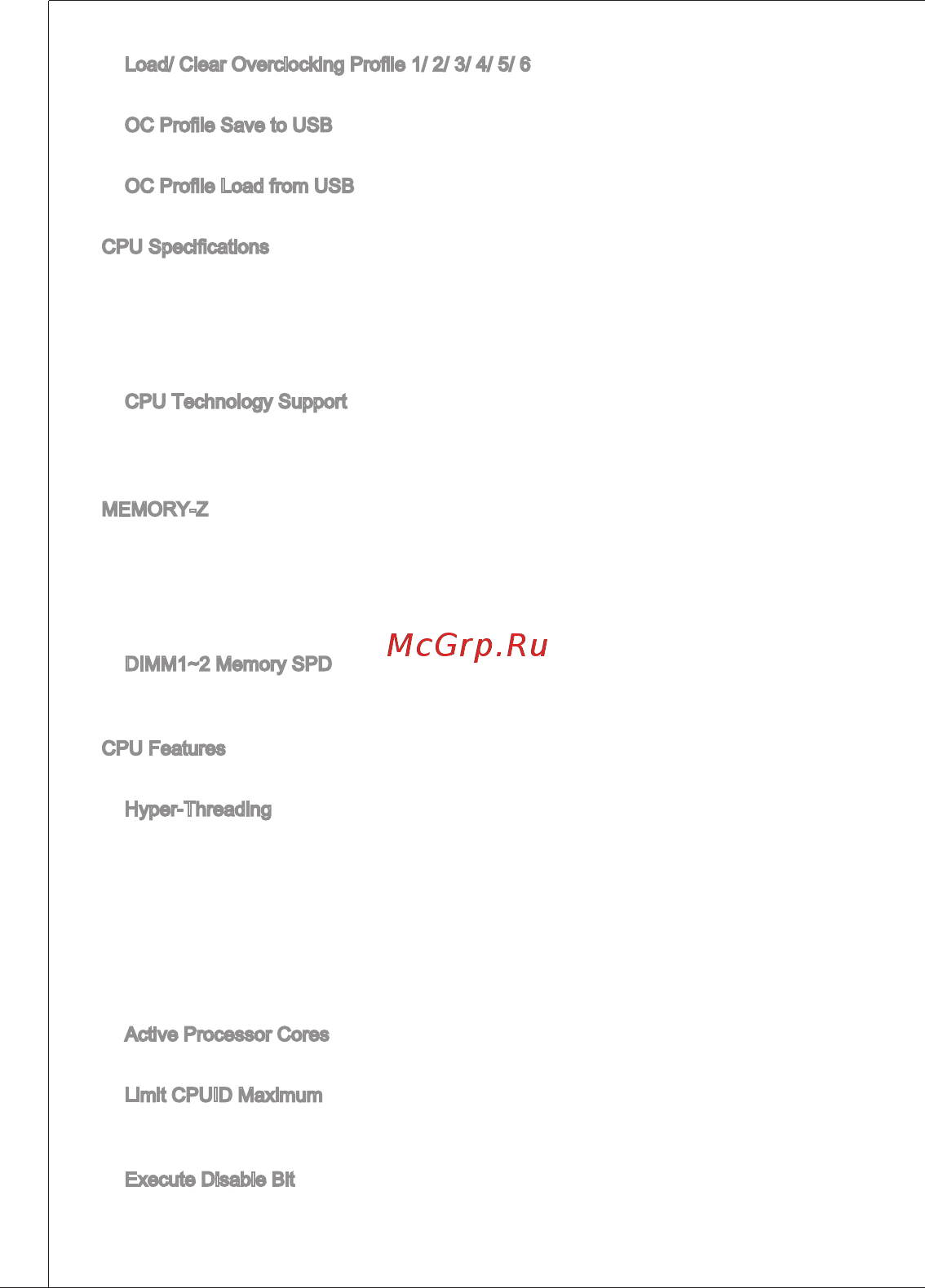 MSI B75MA-P33 [104/204] Active processor cores