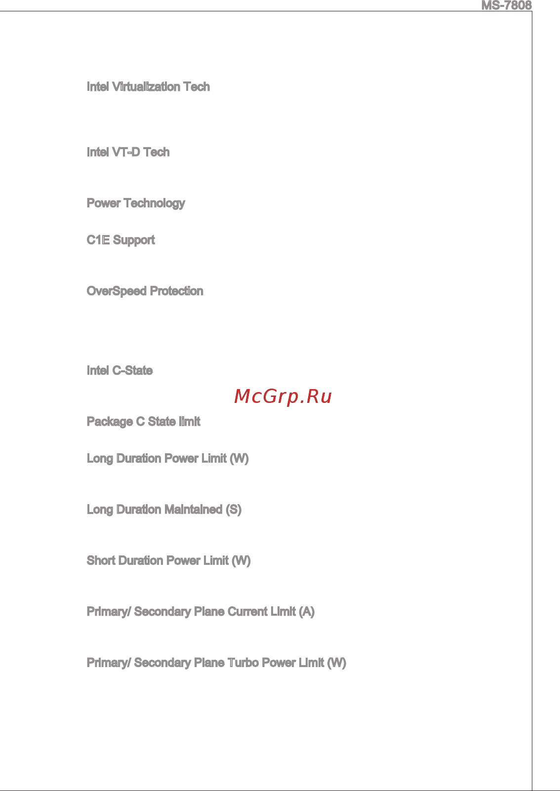 MSI B75MA-P33 [105/204] C1e support