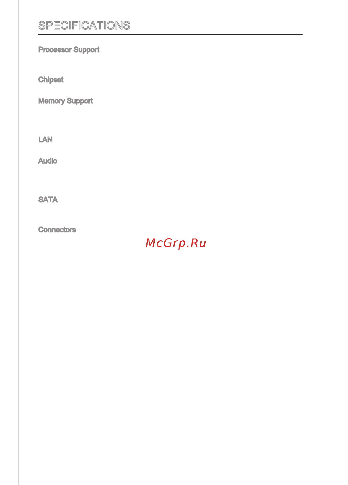 MSI B75MA-P33 [14/204] Specifications