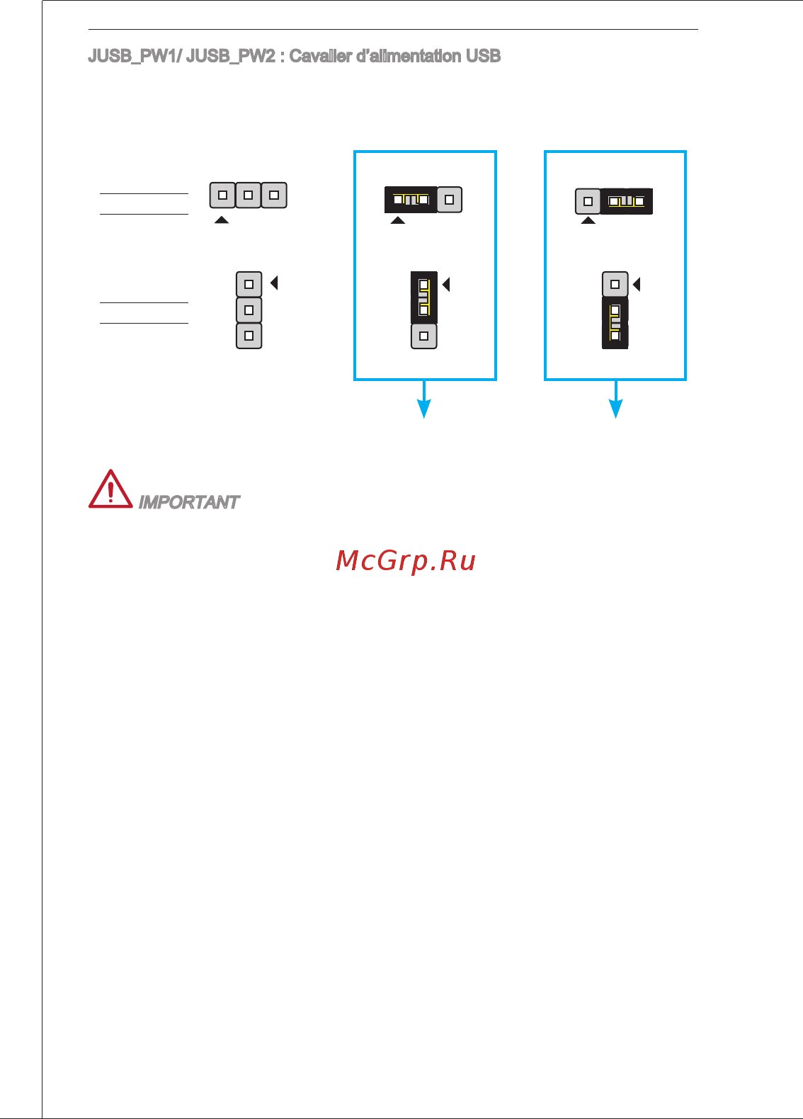 MSI B75MA-P33 [72/204] Jusb pw1 jusb pw2 cavalier d alimentation usb