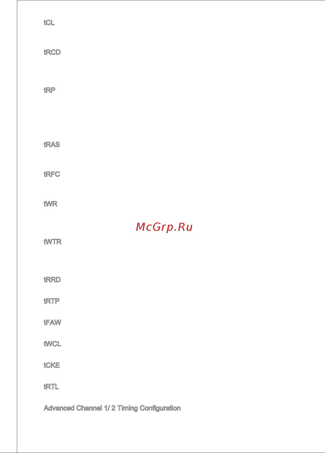 MSI B75MA-P33 [78/204] Advanced channel 1 2 timing configuration