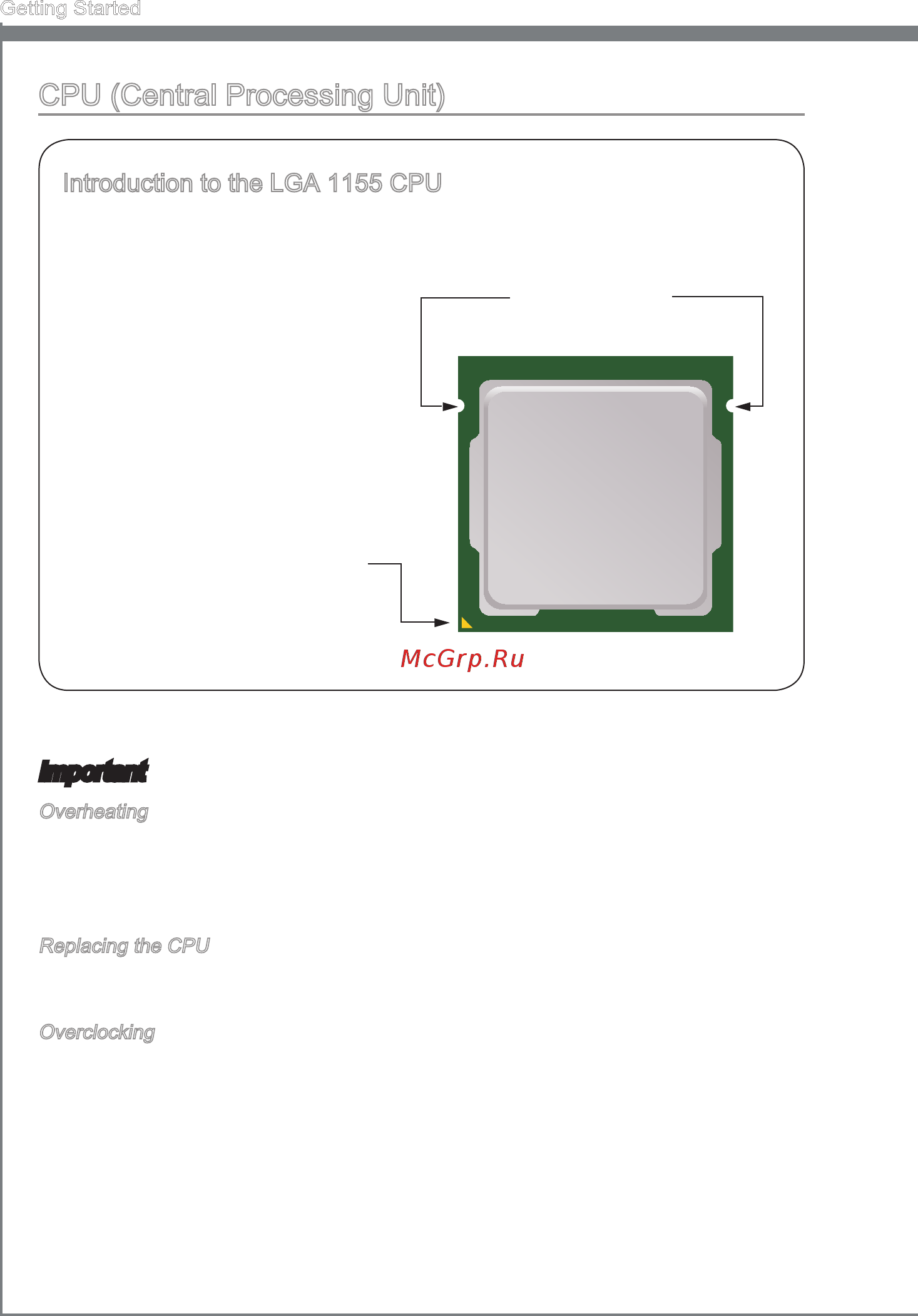 MSI B75MA-G43 [20/76] Cpu central process ng un t