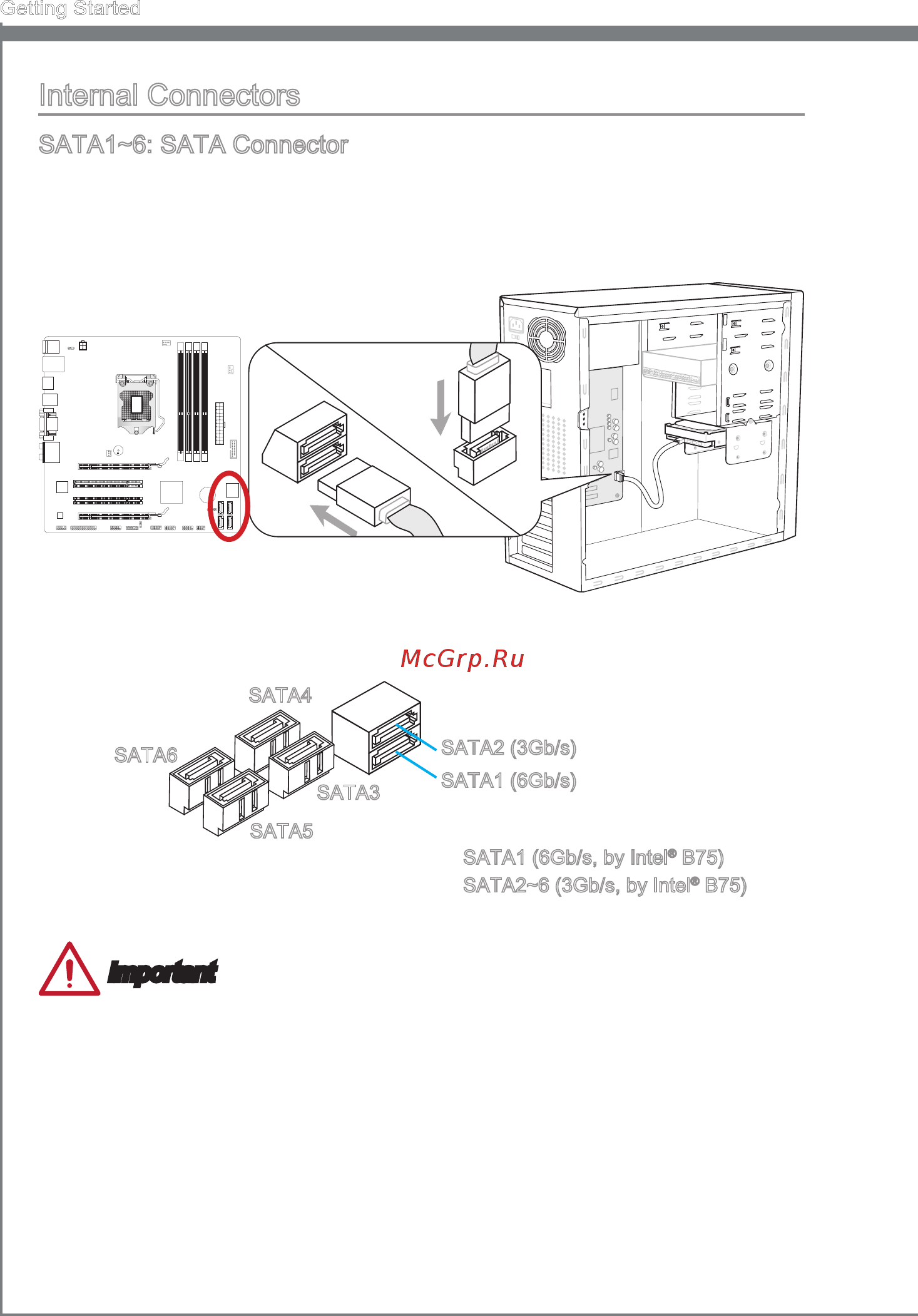 MSI B75MA-G43 [32/76] Important