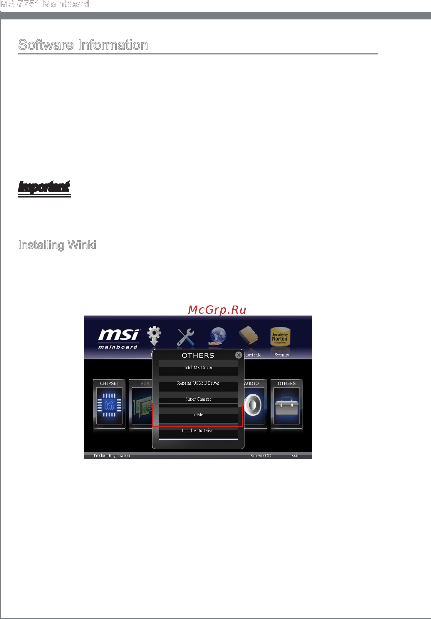 MSI Z77A-GD55 [50/174] Software informat on
