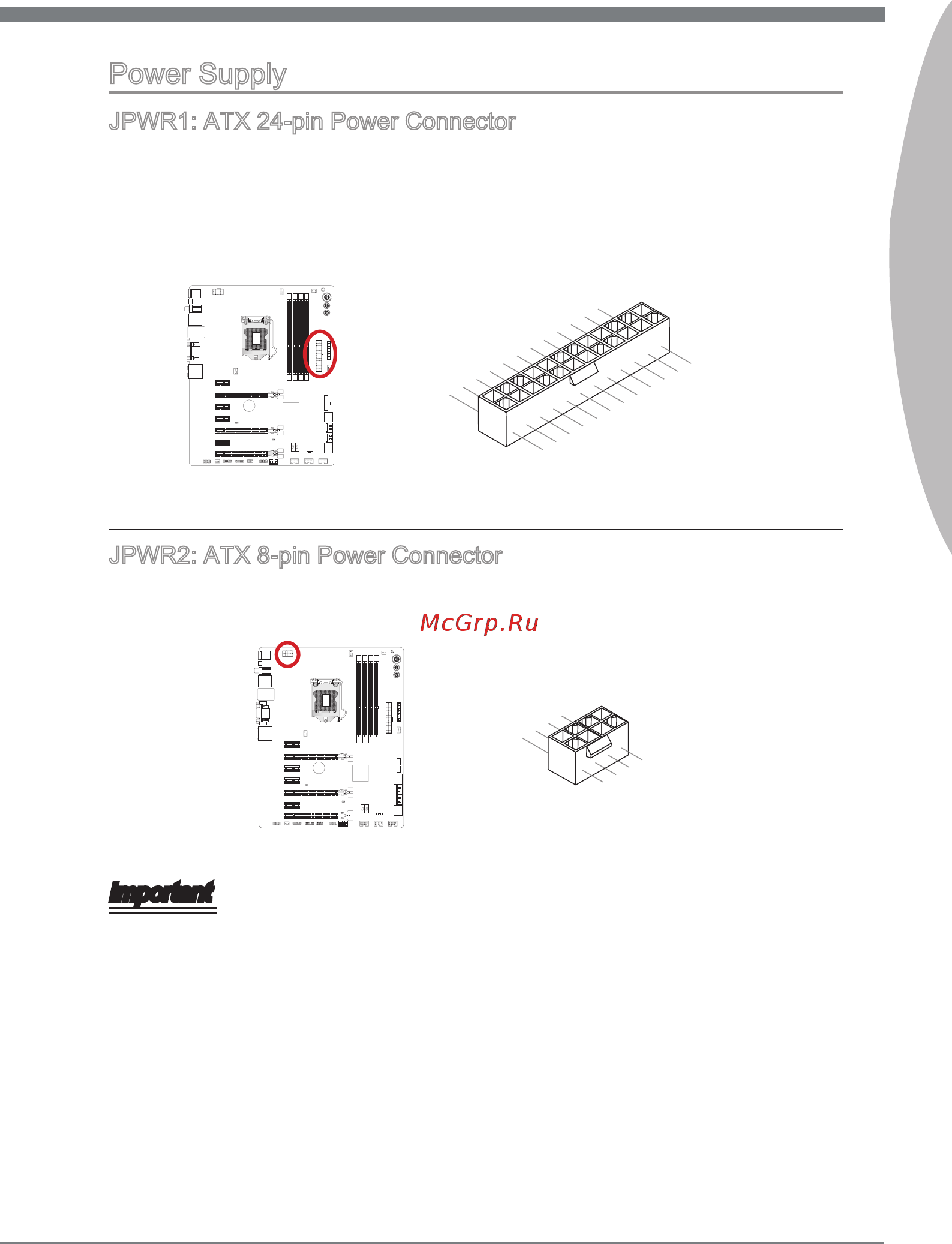 MSI Z77A-GD65 [23/182] Power supply