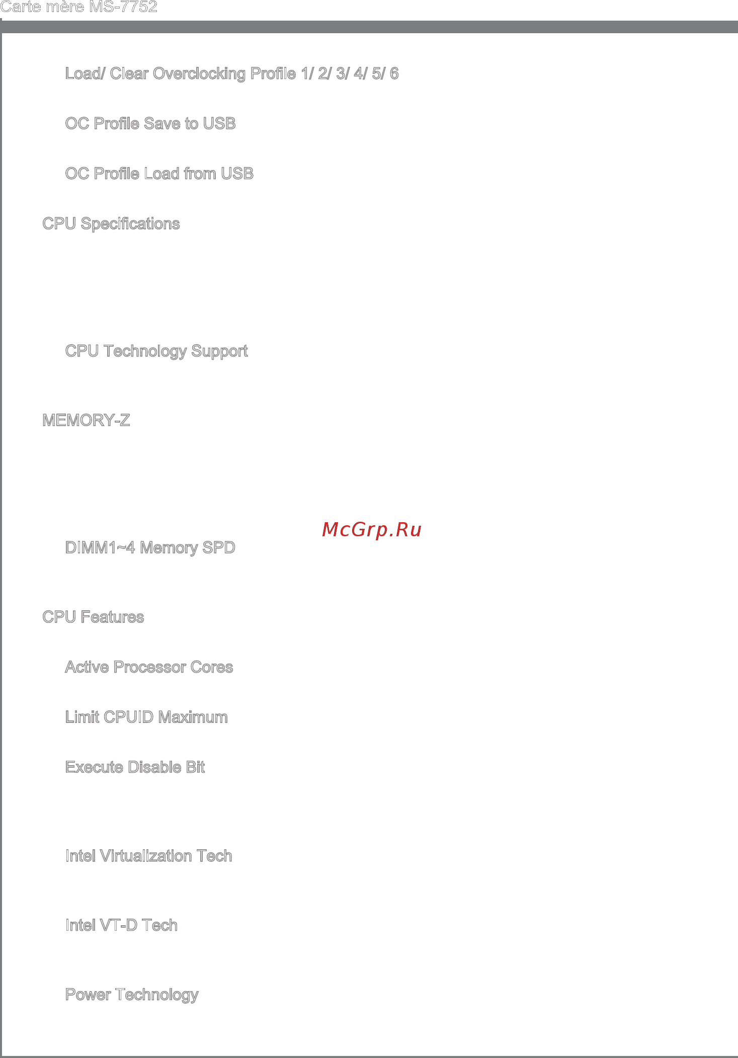MSI Z77A-G45 [120/164] Carte mère ms 7752