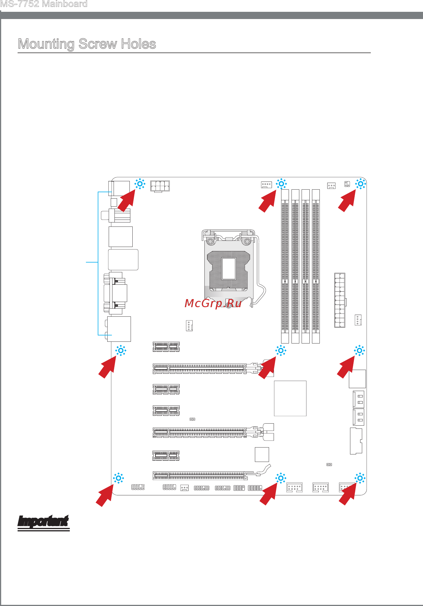 MSI Z77A-G45 [22/164] Ms 7752 ma nboard