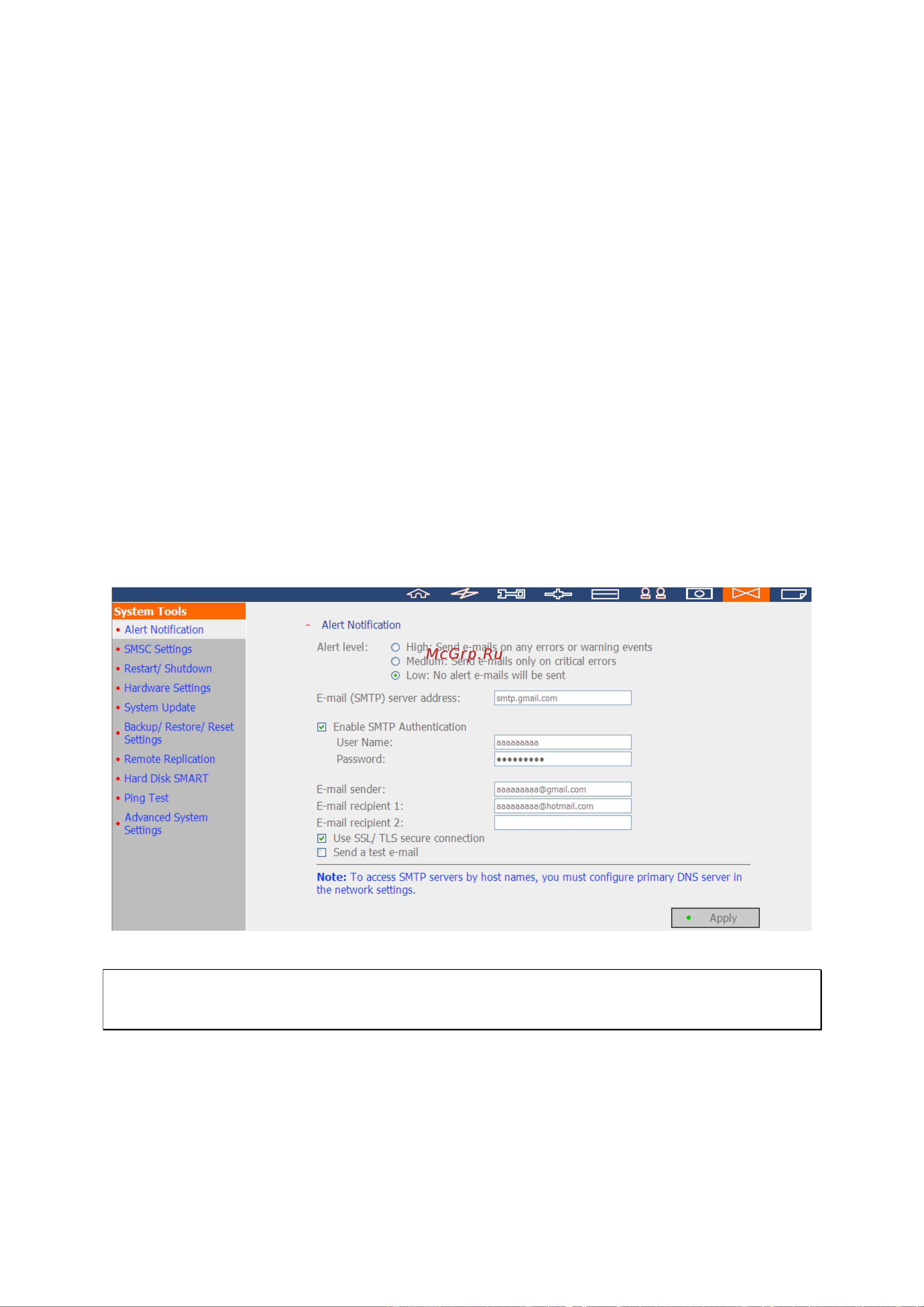 Qnap VS-8032 [182/235] Инструментальные средства системы