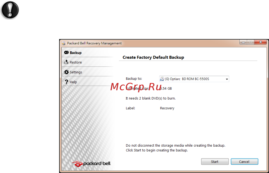 Packard Bell DOT SC Инструкция по эксплуатации онлайн [1211/2279] 106214