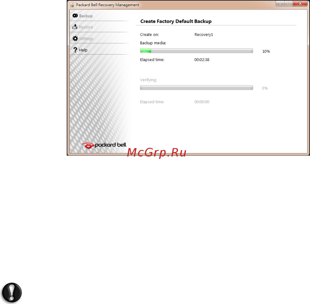 Packard Bell DOT SC Инструкция по эксплуатации онлайн [1212/2279] 106214
