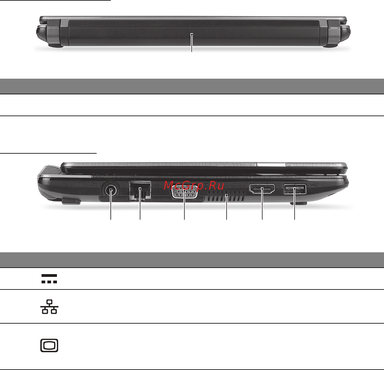 Packard Bell DOT SC [1611/2279] Pohled zezadu