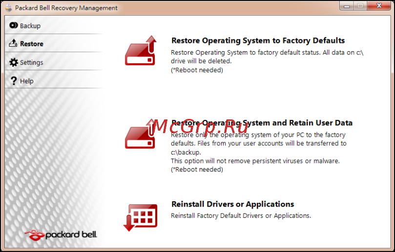 Packard Bell DOT SC Инструкция по эксплуатации онлайн [2024/2279] 106214