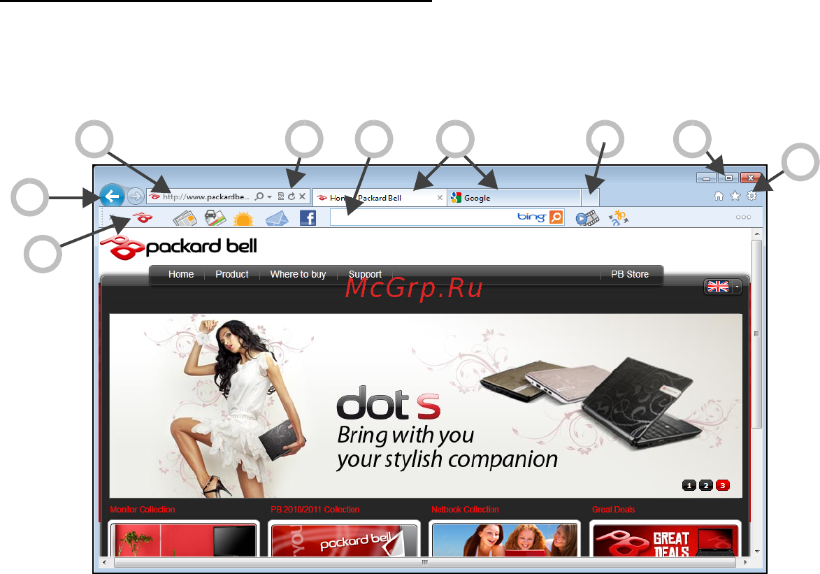 Packard Bell DOT SC [2107/2279] 6 5 4 3
