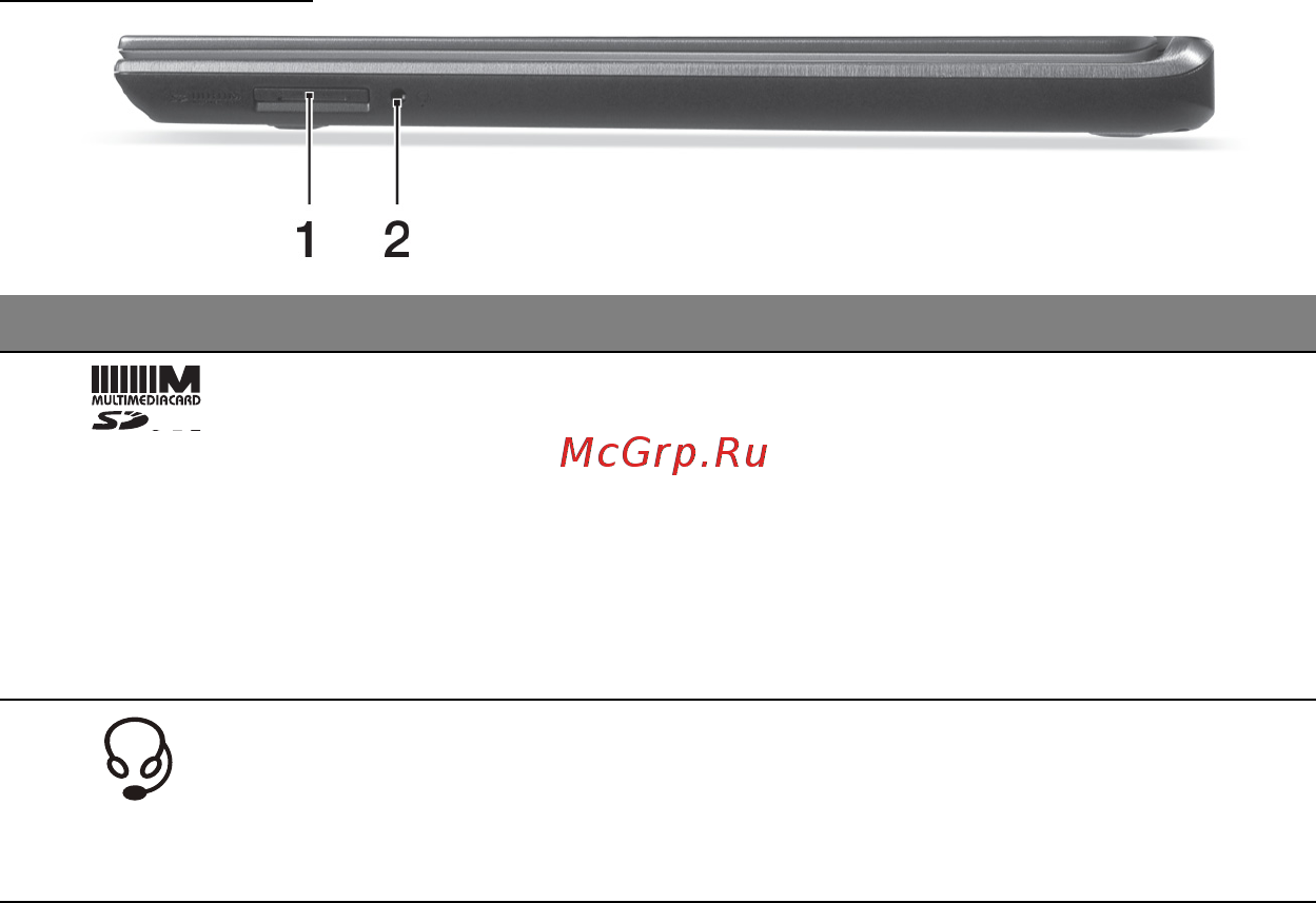 Acer ASPIRE M5-481G [31/104] Вид справа