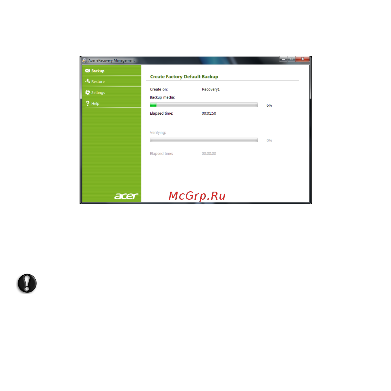 Acer ASPIRE M5-481T Инструкция по эксплуатации онлайн [48/104] 107364
