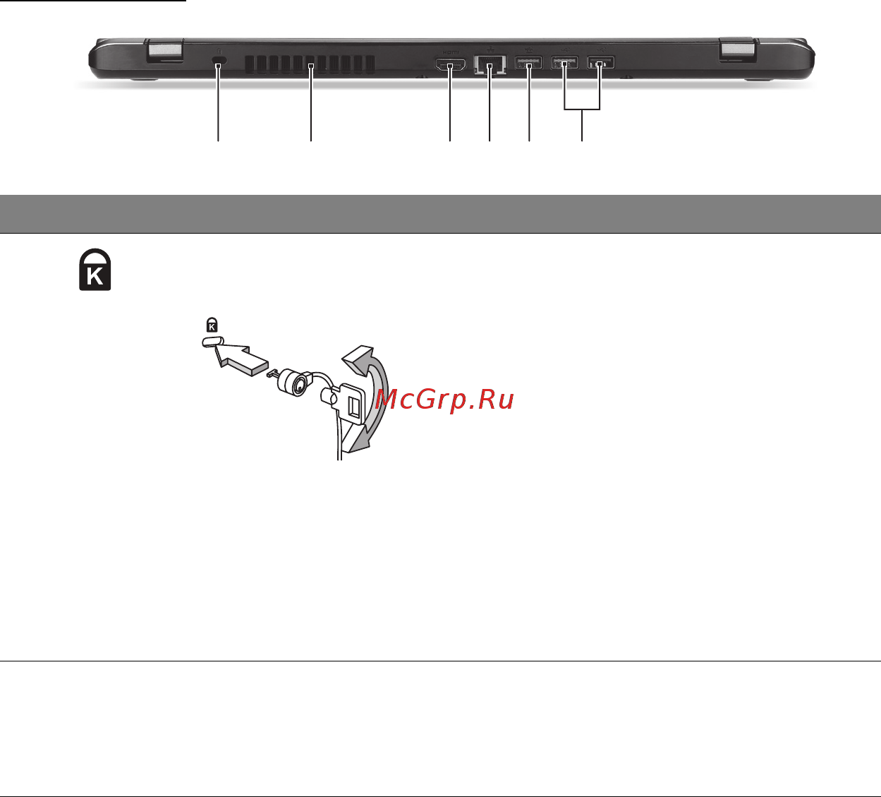 Acer ASPIRE M5-581G [28/105] Вид сзади