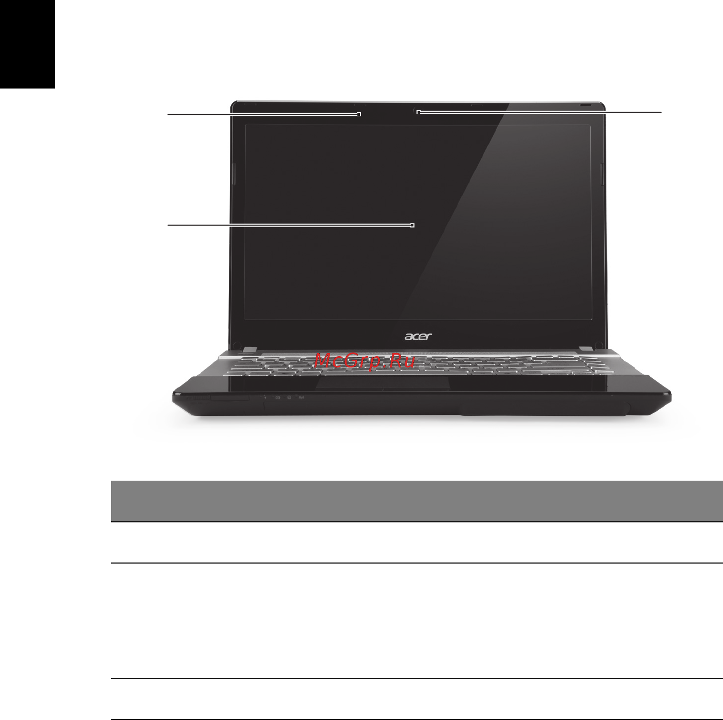 Acer ASPIRE V3-471 [4/11] Знакомство с ноутбуком acer