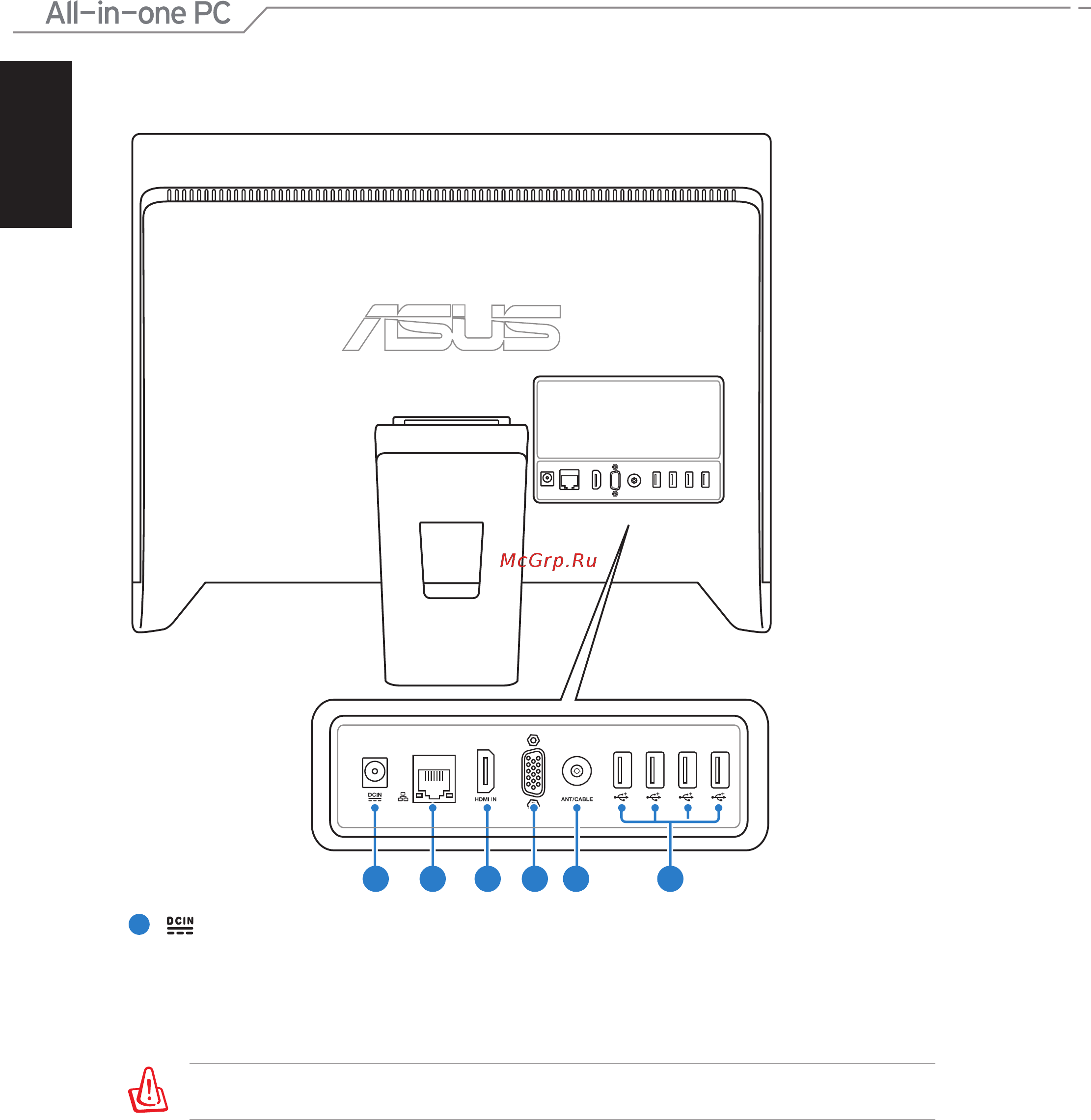 Asus ET2400E [16/42] Вид сзади