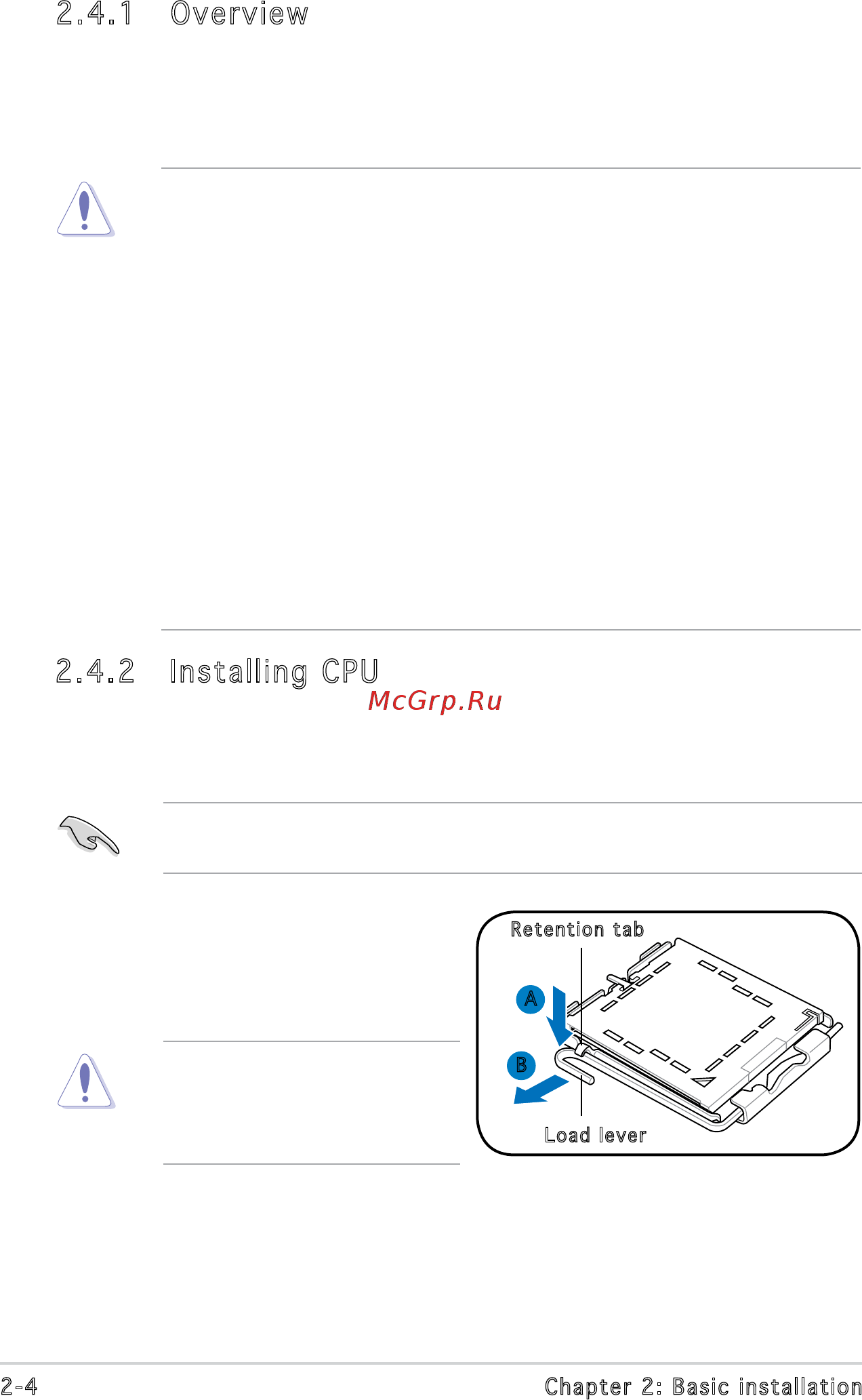 Asus V2-P5945GC [22/100] Central processing unit cpu