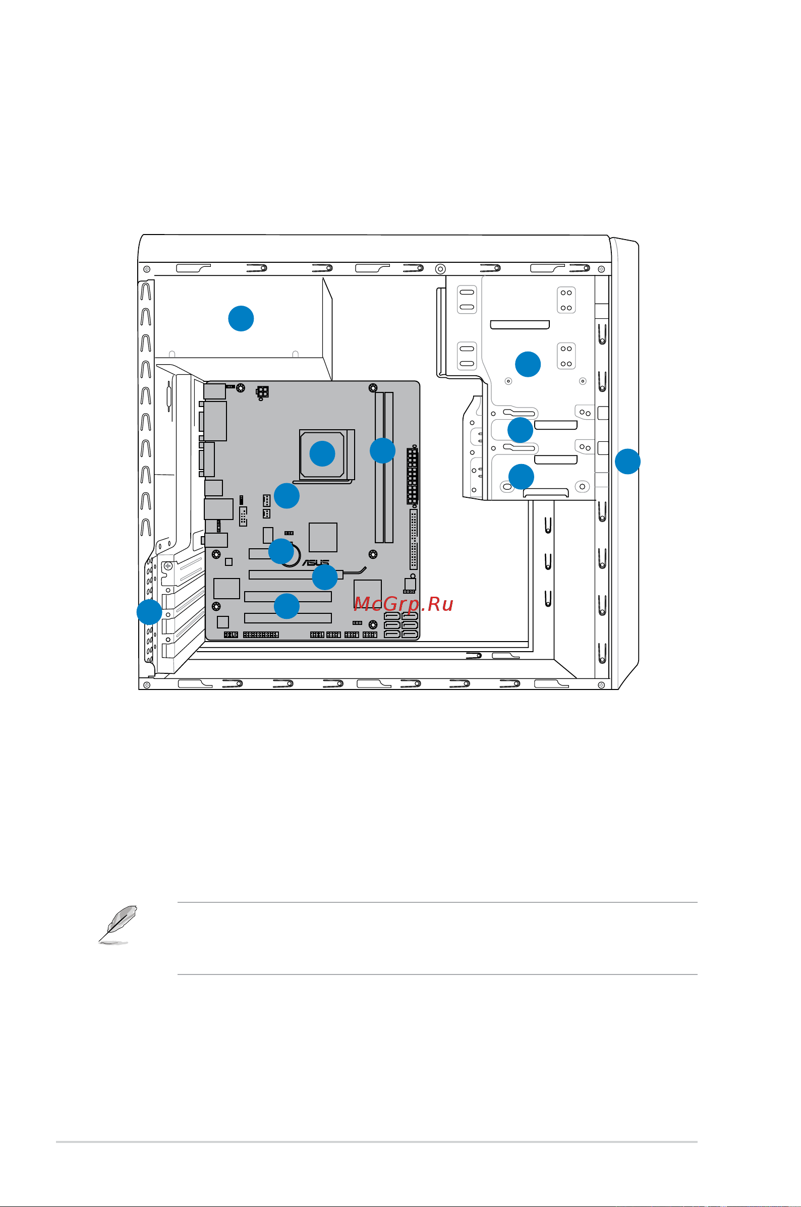 Asus V7-M4A3000E [18/85] Internal components