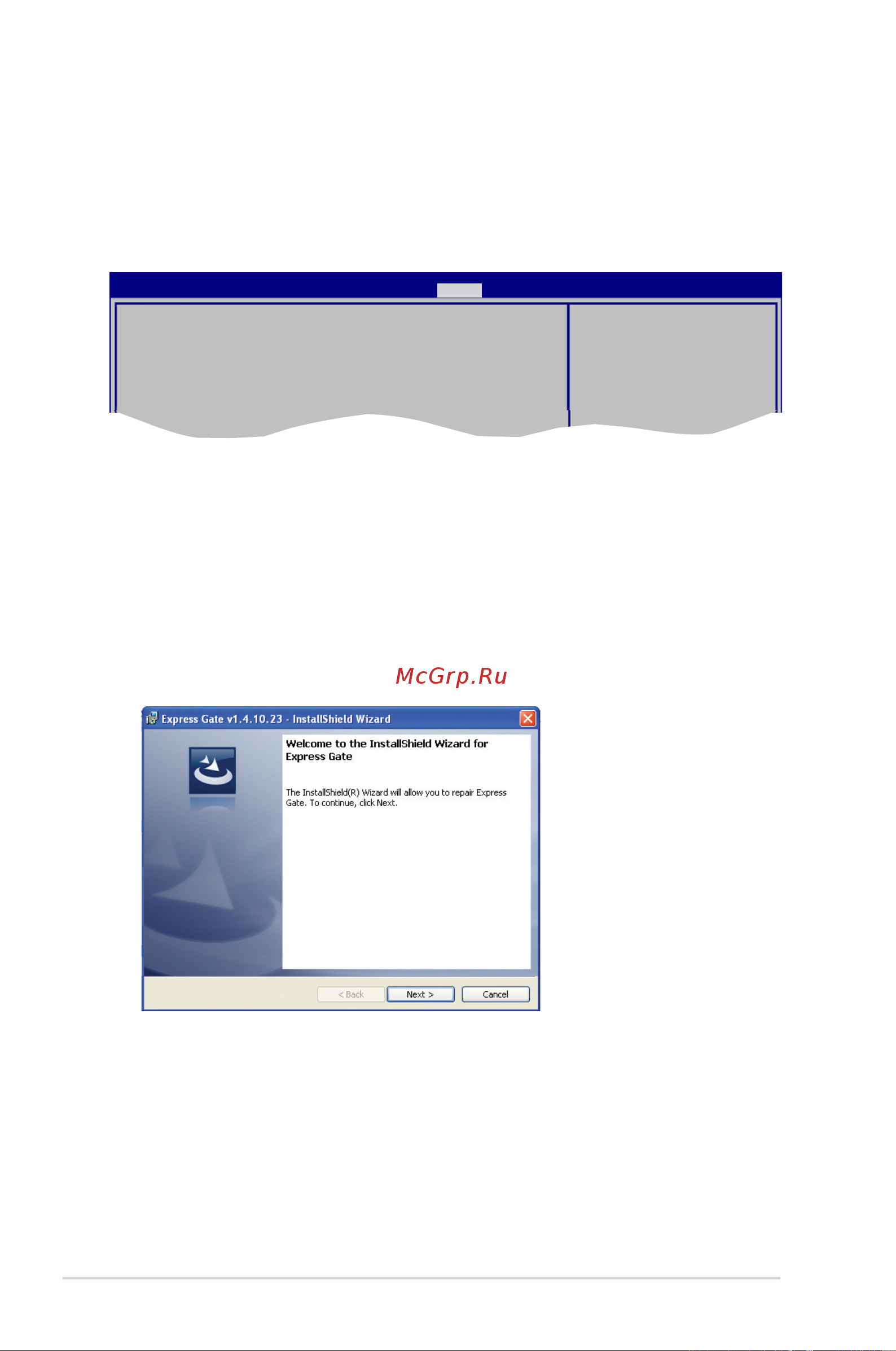 Asus V7-M4A3000E [42/85] Configuringexpressgateinbiossetup