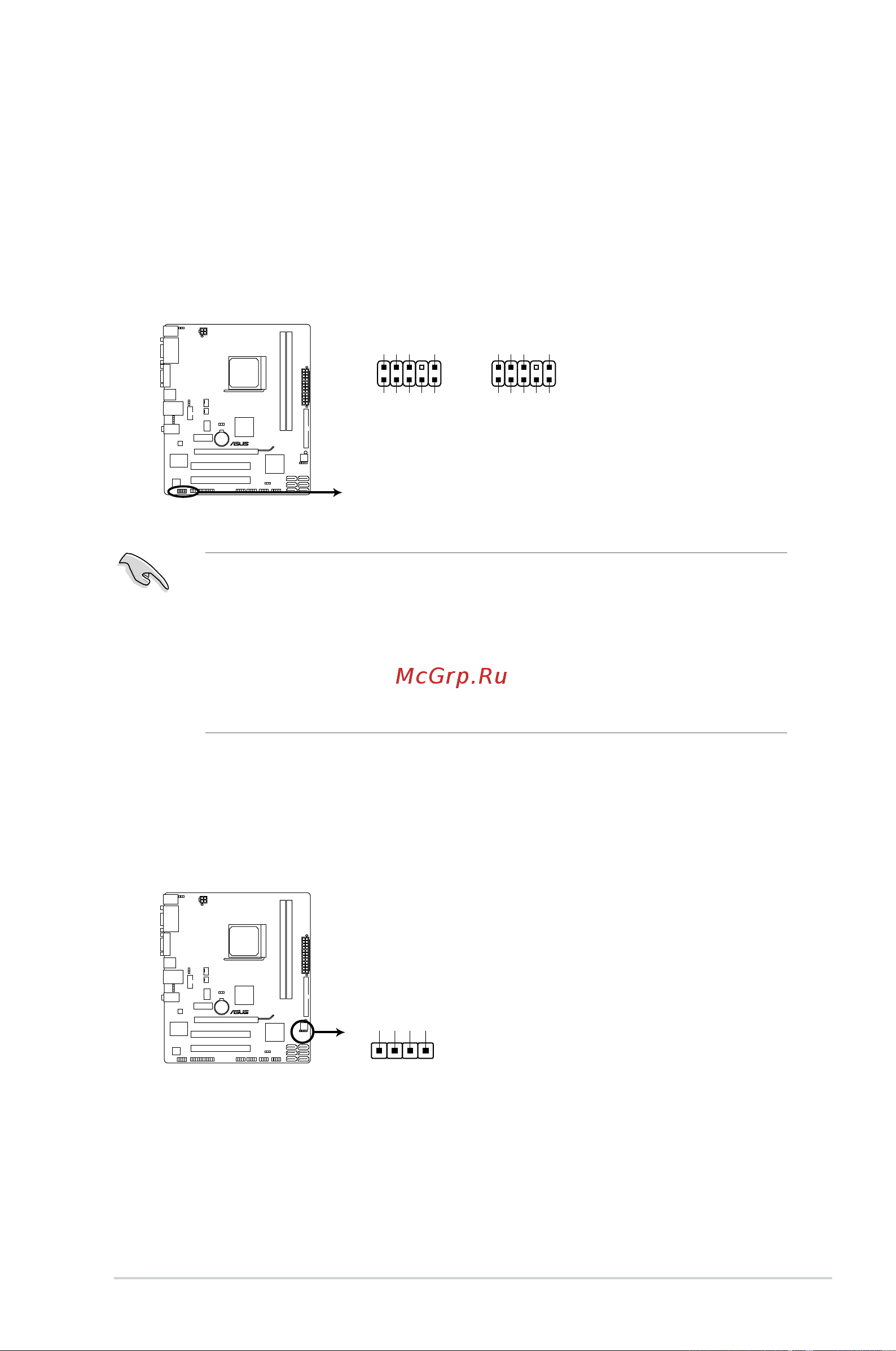 Asus V7-M4A3000E [51/85] Frontpanelaudioconnector 10 1pinaafp