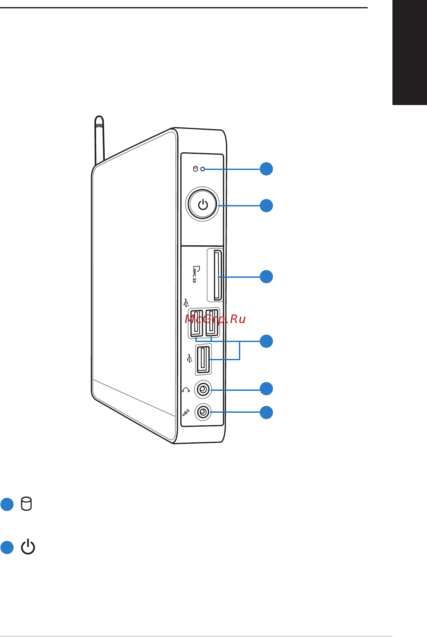 Asus EEEBOX PC EB1021 [15/46] Знакомство с eeebox pc