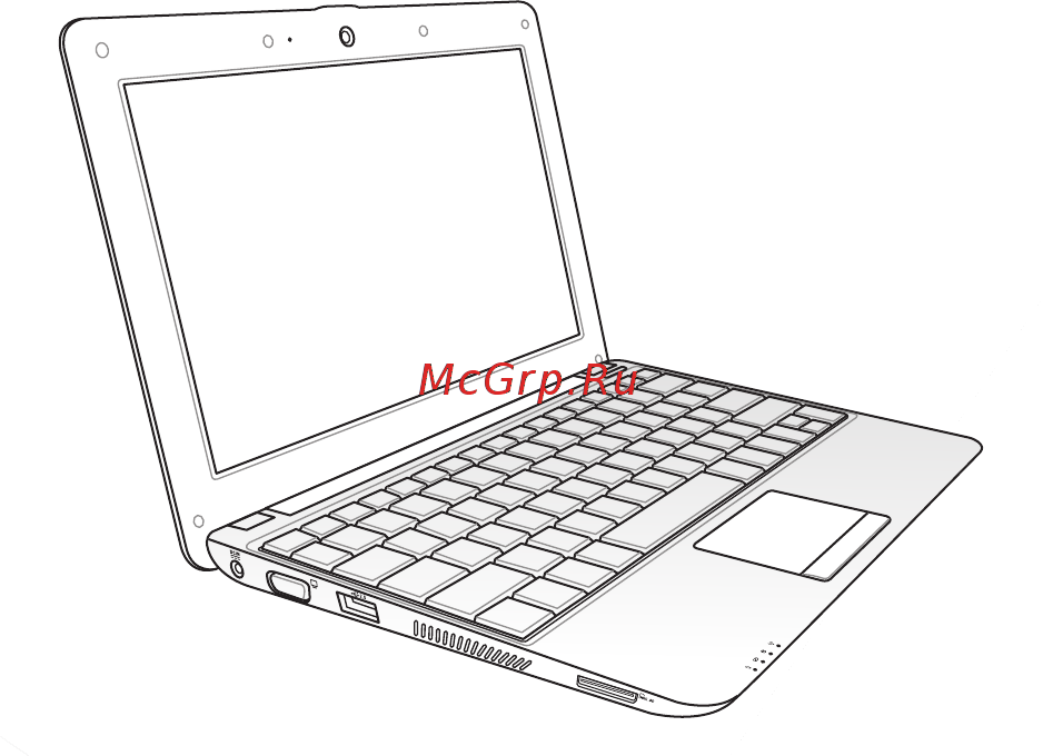 Asus EEE PC 1001PXD Инструкция по эксплуатации онлайн