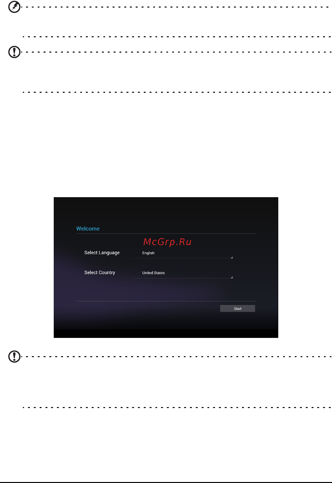 Acer ICONIA TAB A701 [11/71] Подключение питания