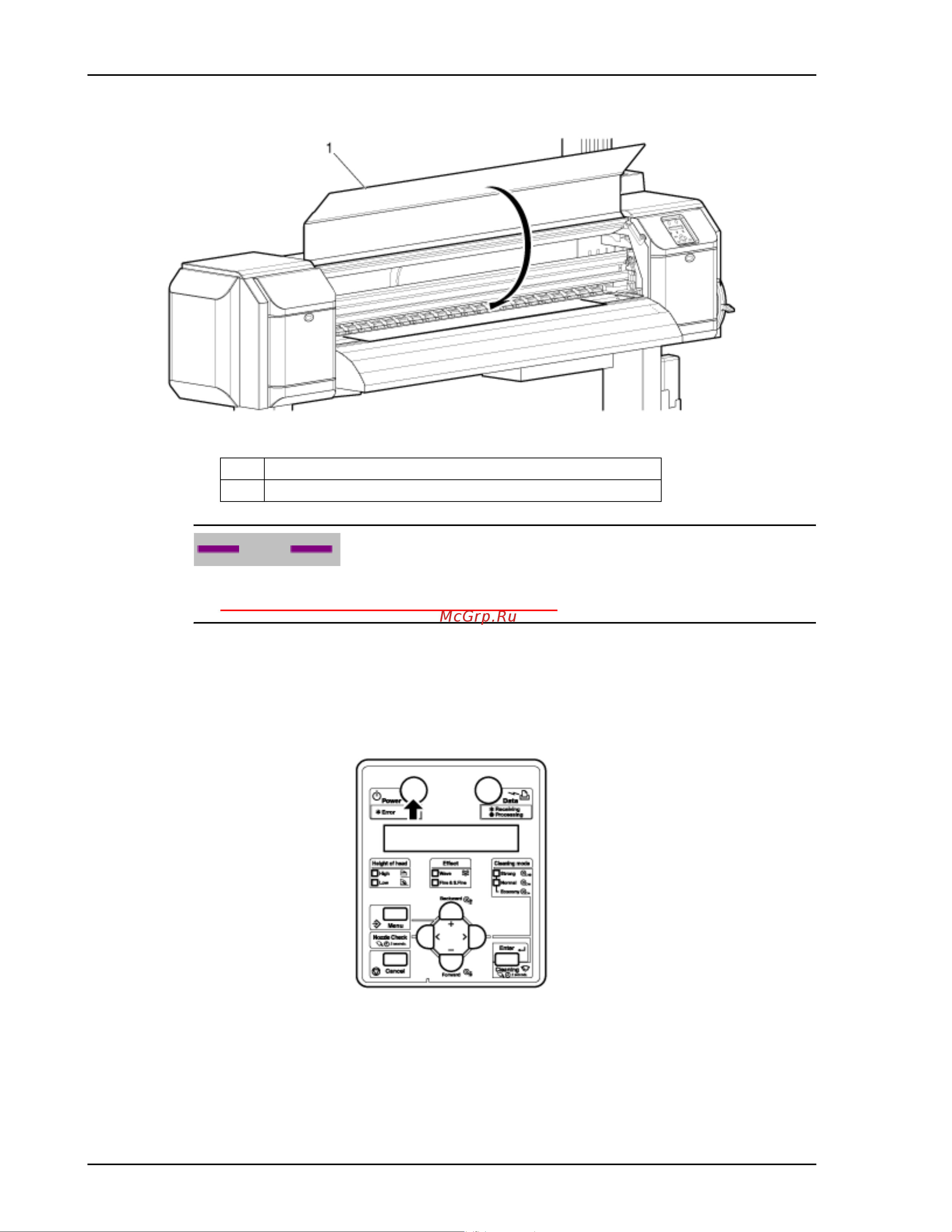 Xerox 8254E [58/240] 8254e подготовка рулонного носителя для печати