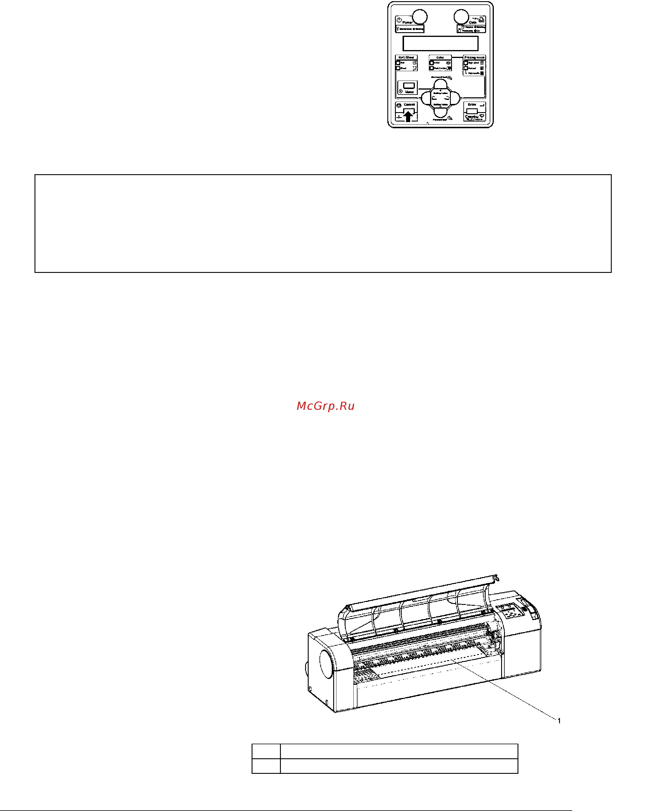 Xerox 7142 COLOR WIDE FORMAT [116/160] Убедитесь что принтер находится в нормальном режиме работы