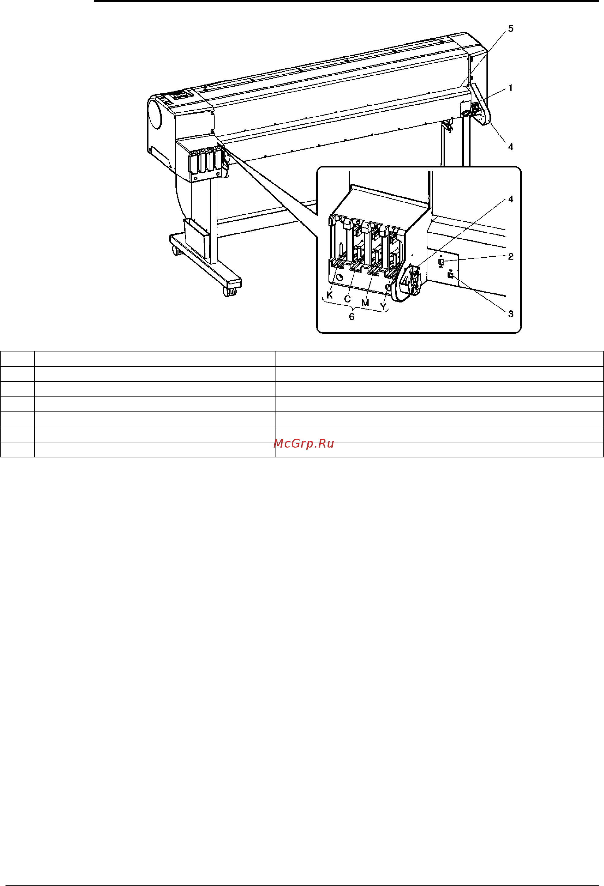 Xerox 7142 COLOR WIDE FORMAT [24/160] Задняя часть rj 900c