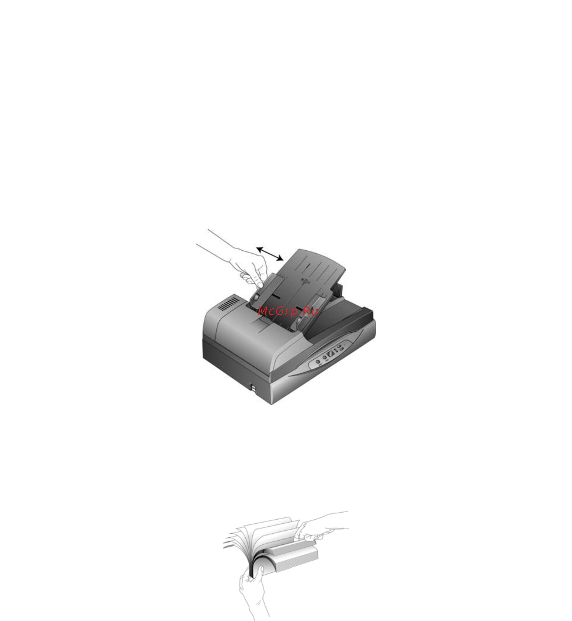 Xerox DOCUMATE 3640 [26/126] Загрузка документов для сканирования