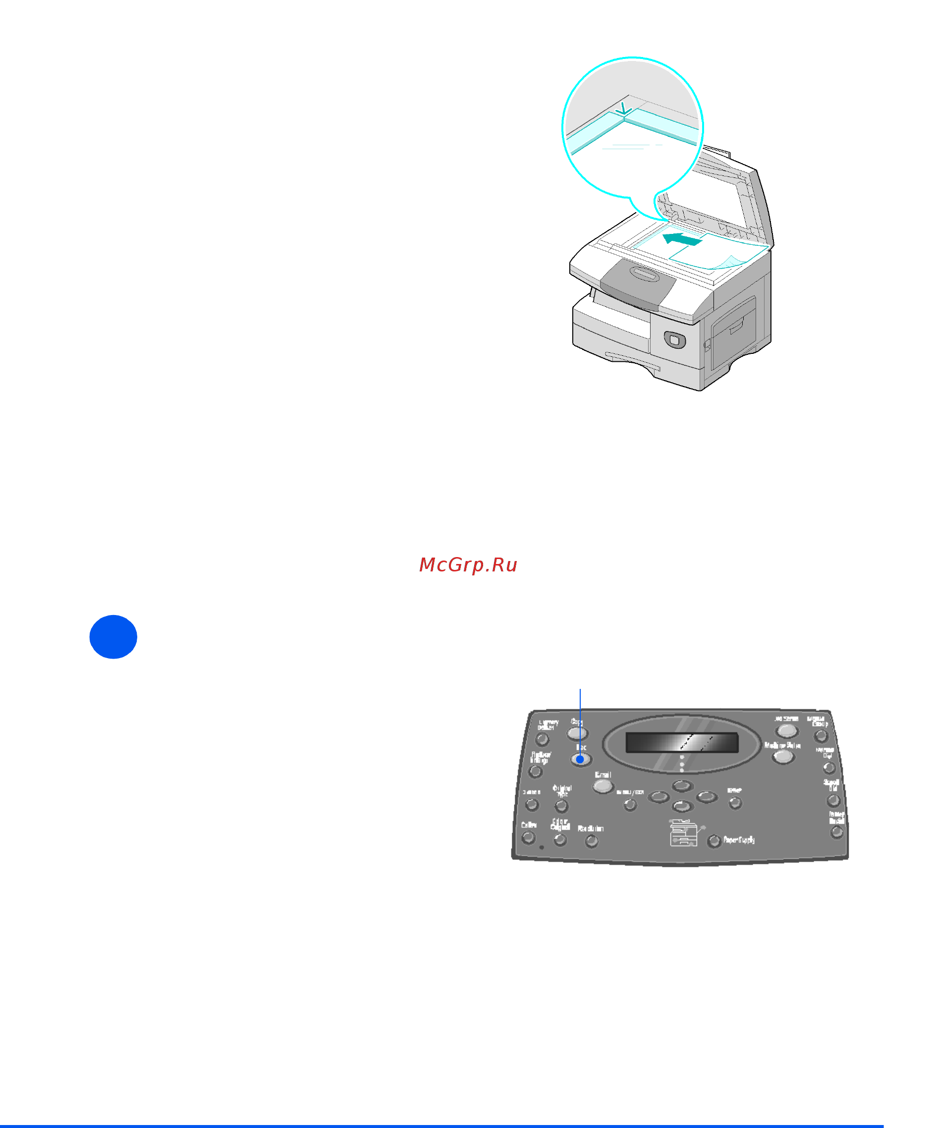 Xerox WORKCENTRE M20I [101/220] Нажмите кнопку факс