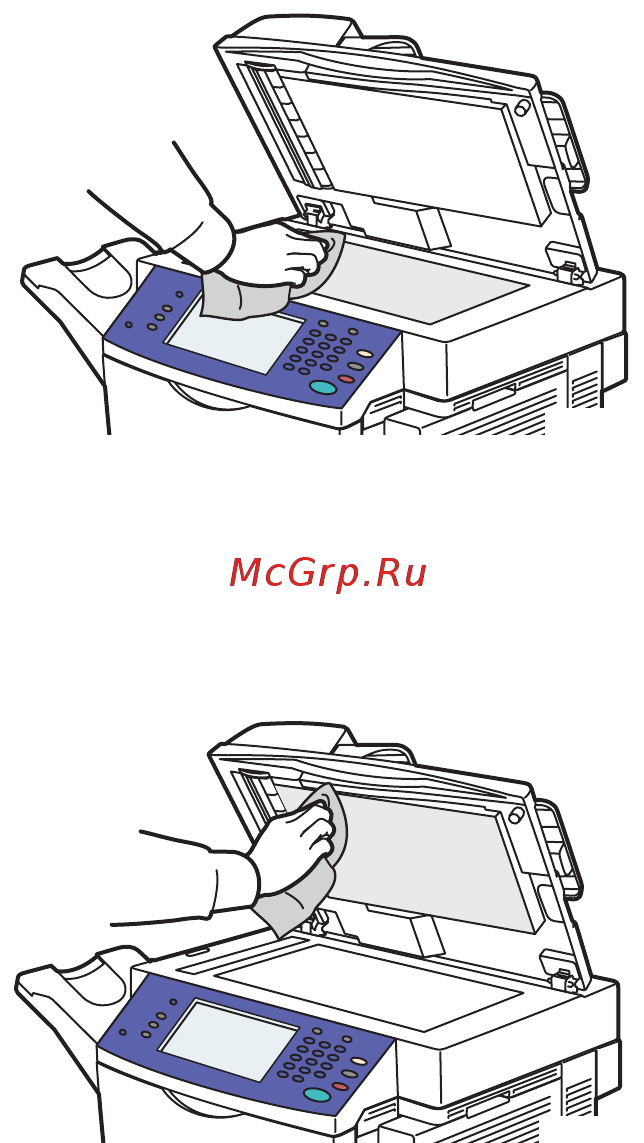 Xerox WORKCENTRE 6400 [171/265] Чистка принтера