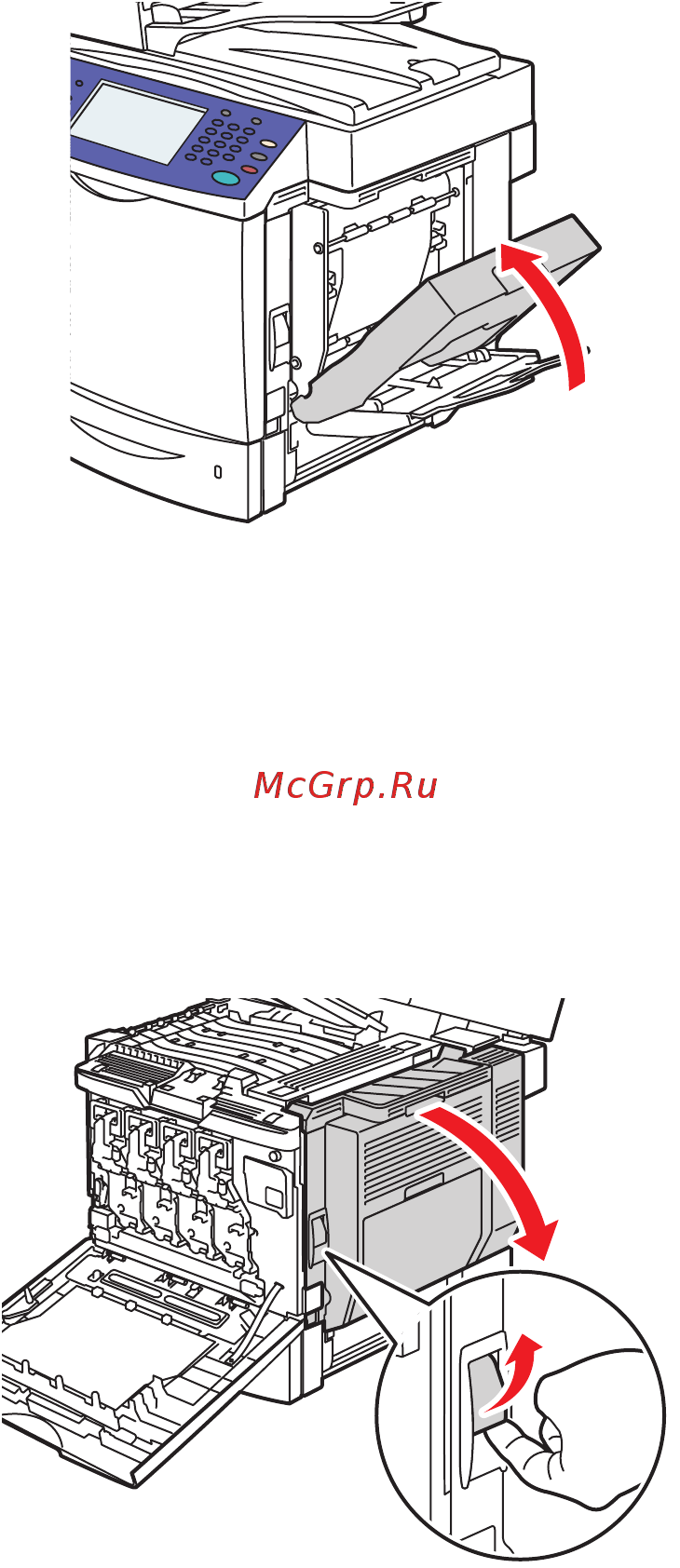 Xerox WORKCENTRE 6400 [203/265] Устранение застреваний во фьюзере